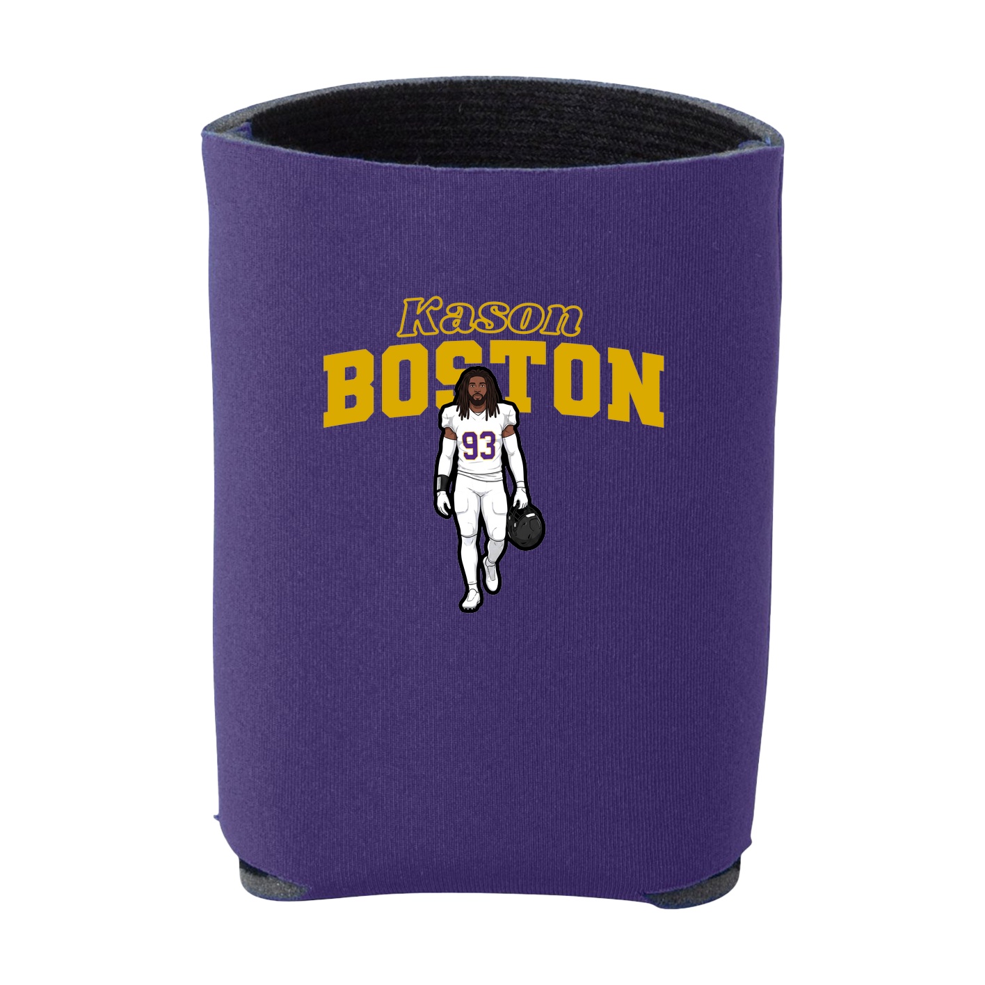 Can Holder — Name Arch in Purple