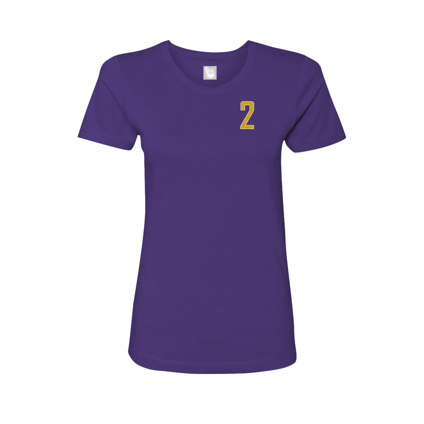 Womens Tee — Front Shirsy in Purple