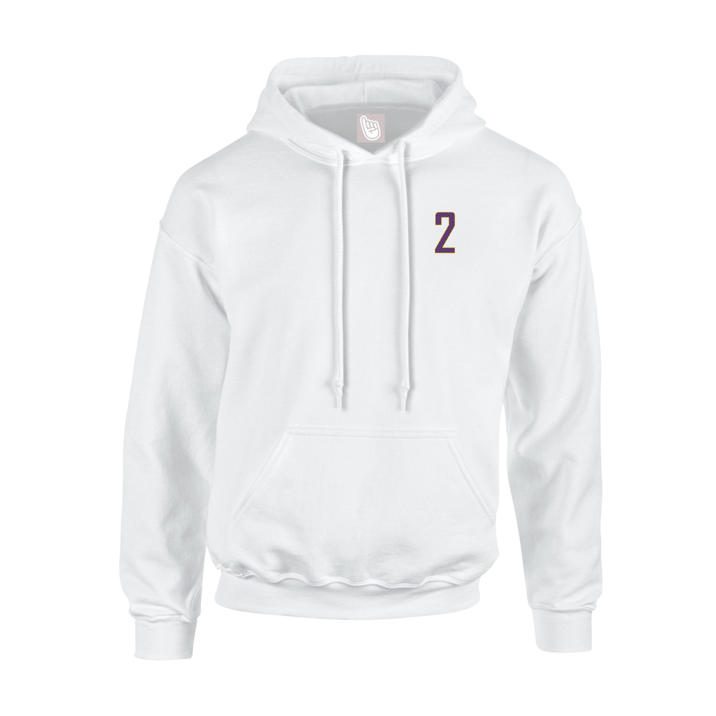 Youth Hoodie — Front Shirsy in White