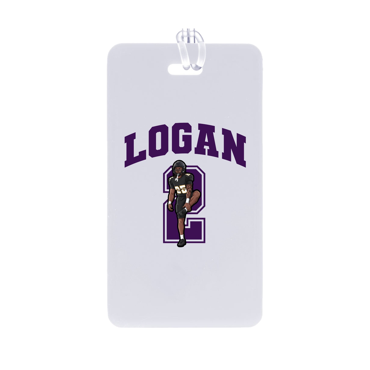 Bag Tag — Number in Classic