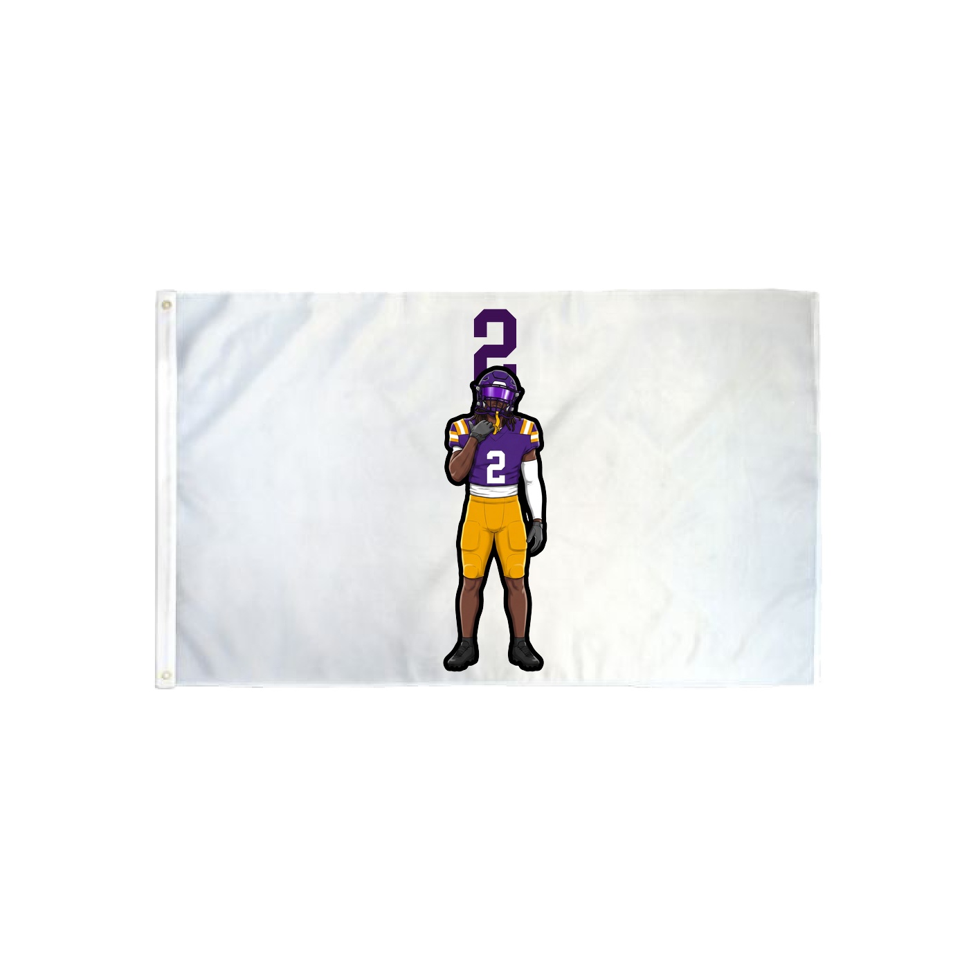 3x5 Flag — Number Top in Classic