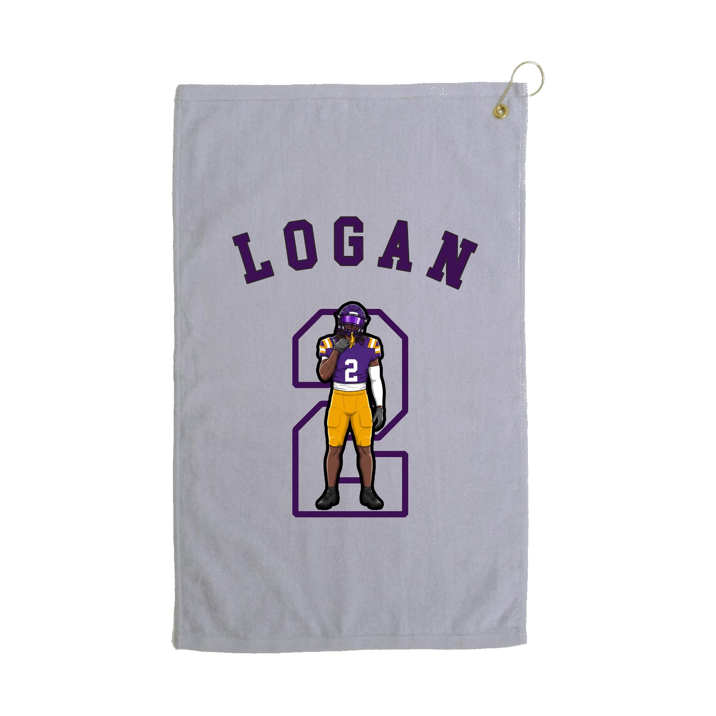 Golf Towel — Shirsey Arch in Grey
