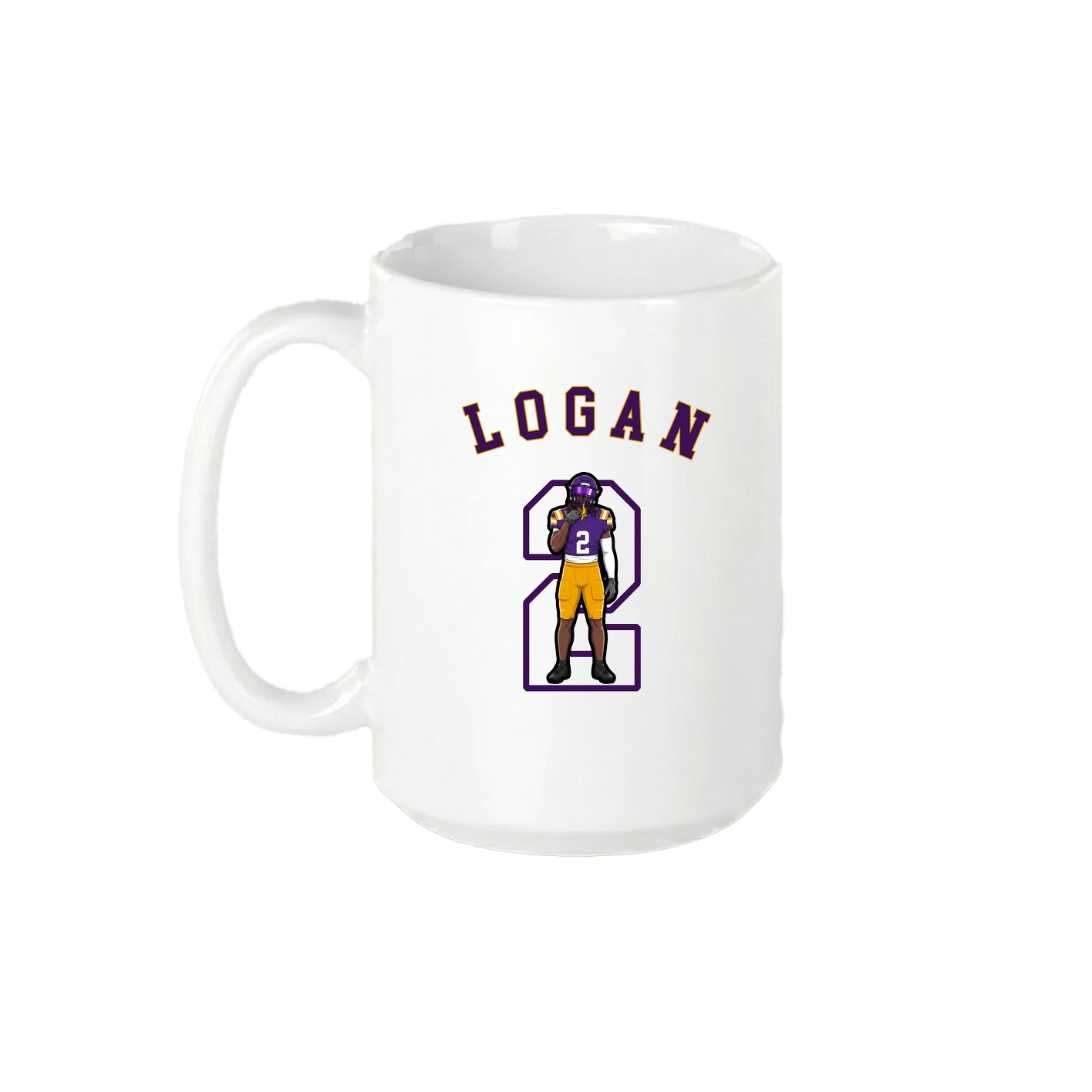 15oz Coffee Mug — Shirsey Arch in White
