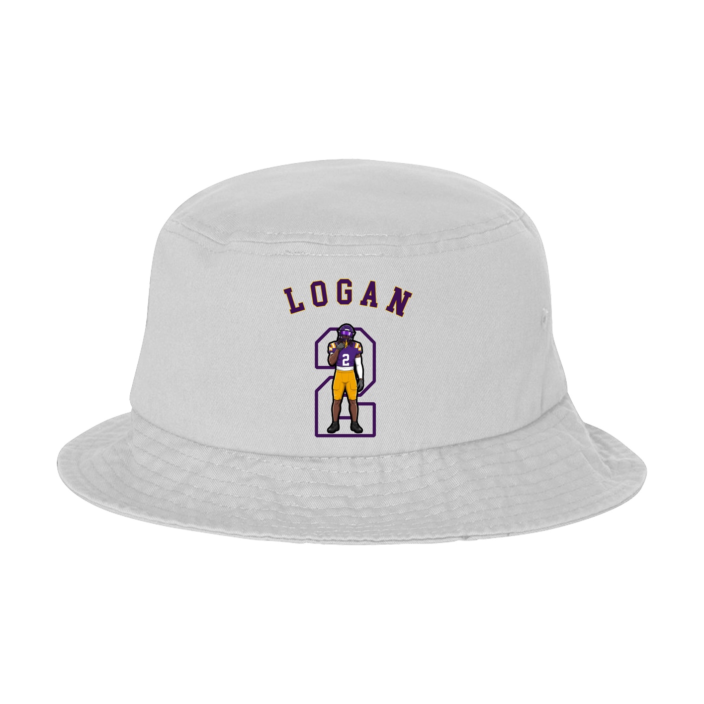 Bucket Cap — Shirsey Arch in White