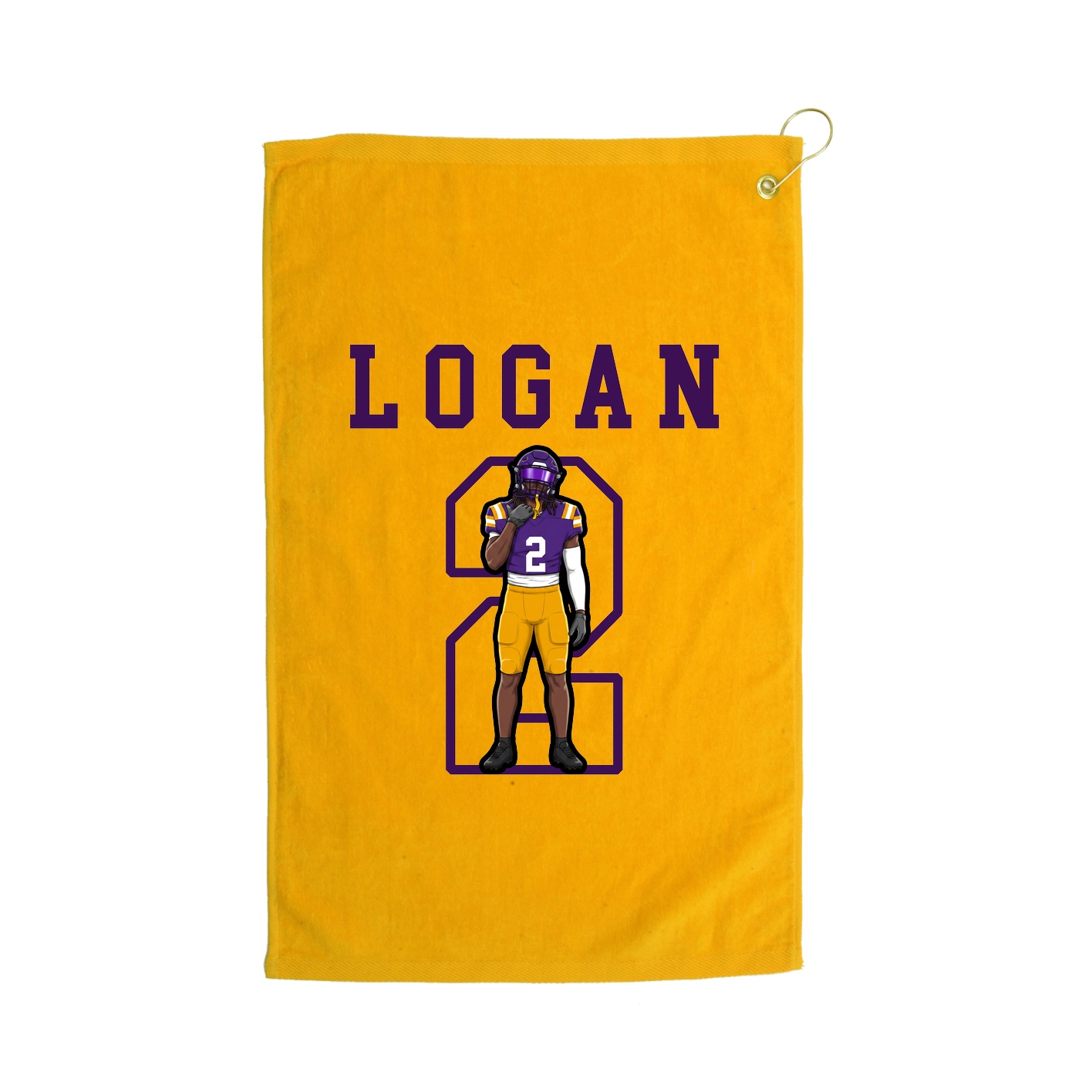 Golf Towel — Shirsey in Gold