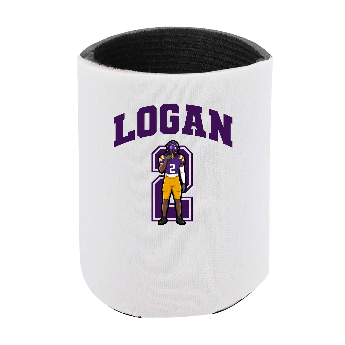 Can Holder — Number in White