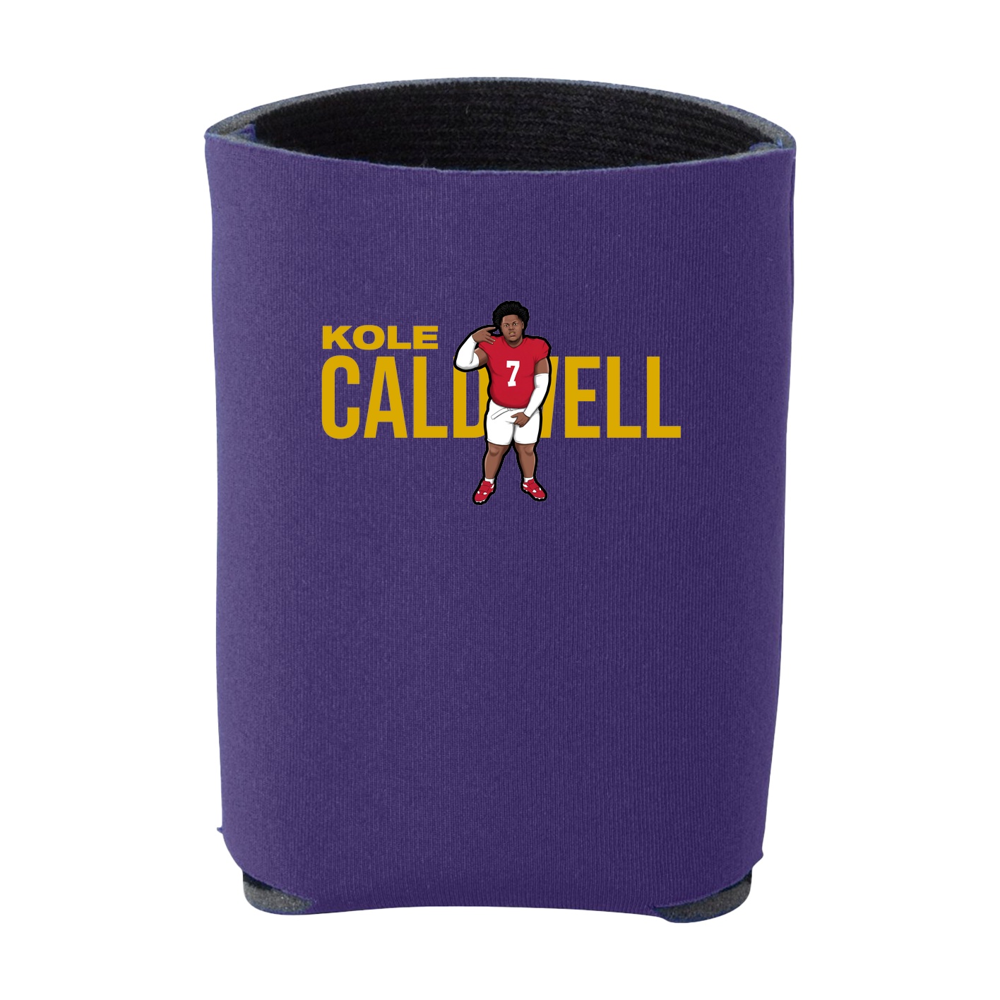 Can Holder — Player Name in Purple