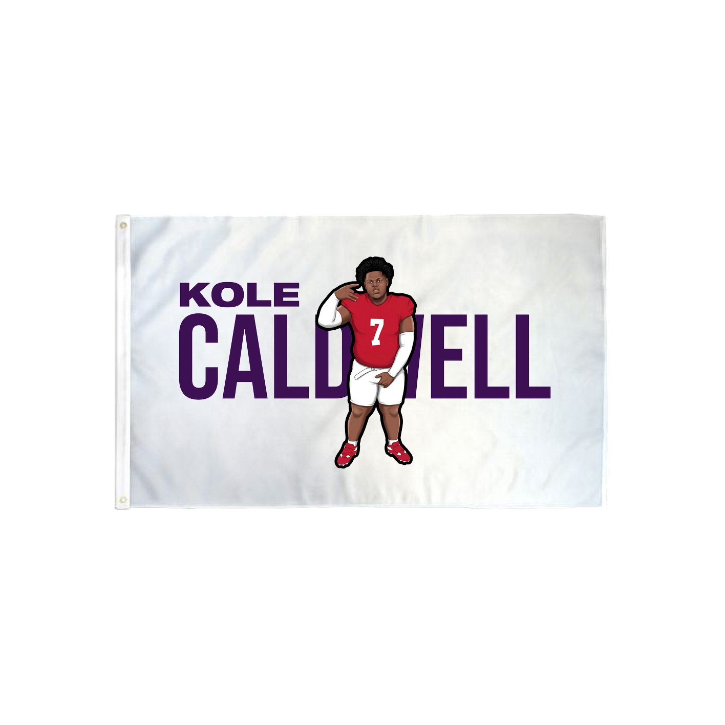 3x5 Flag — Player Name in Classic