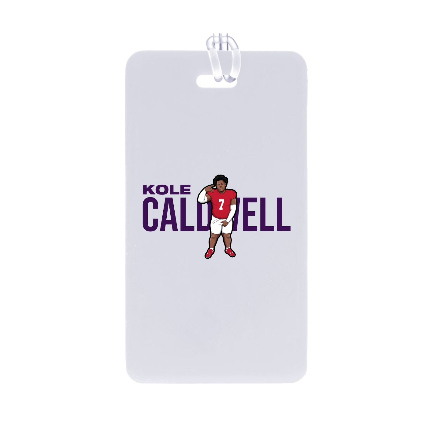 Bag Tag — Player Name in Classic