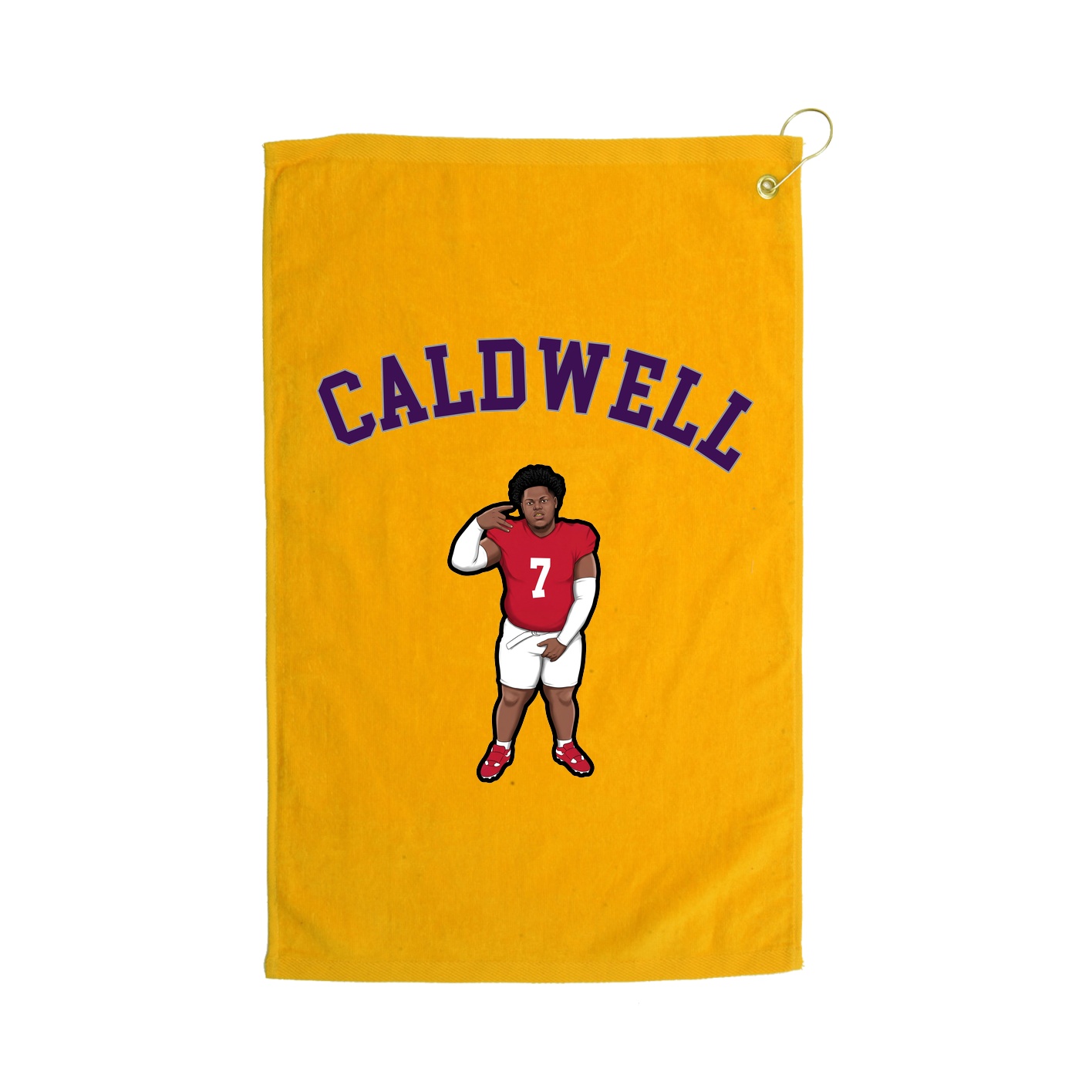 Golf Towel — Shirsey Arch in Gold