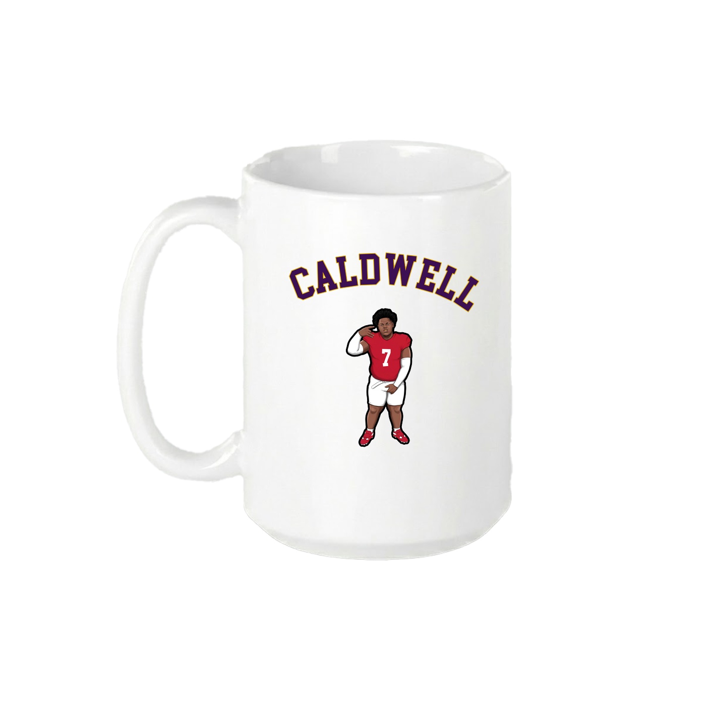 15oz Coffee Mug — Shirsey Arch in White