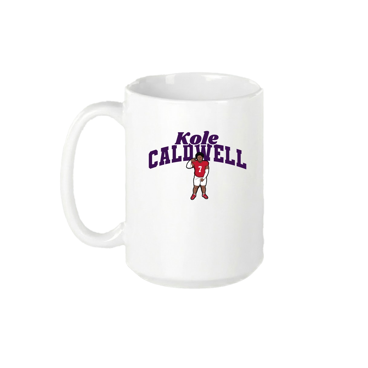 15oz Coffee Mug — Signature Arch in White