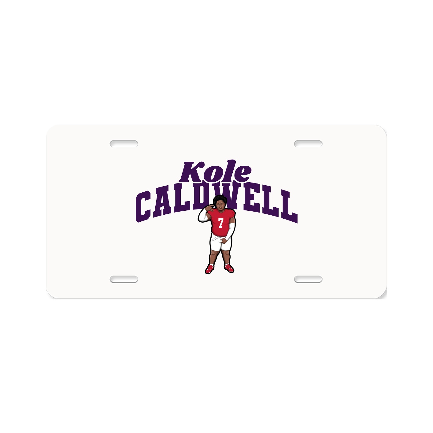 License Plate — Signature Arch in Classic