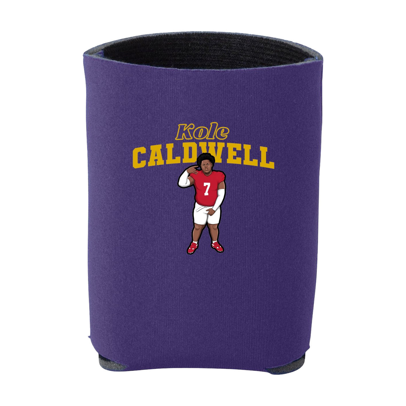 Can Holder — Name Arch in Purple