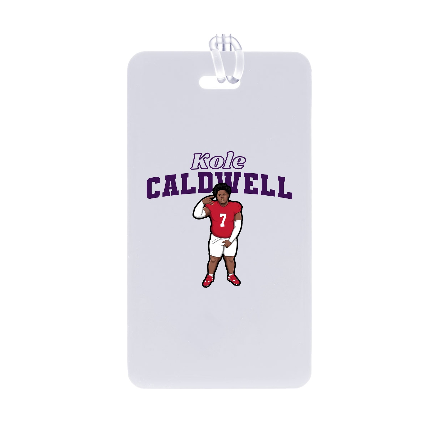 Bag Tag — Name Arch in Classic