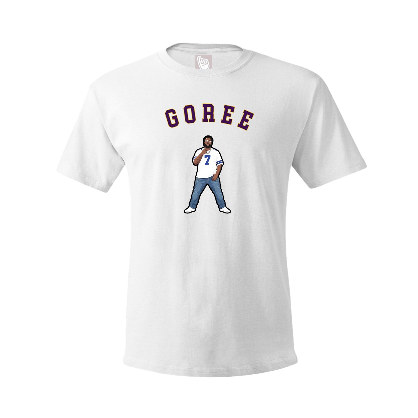 Youth Tee — Shirsey Arch in White