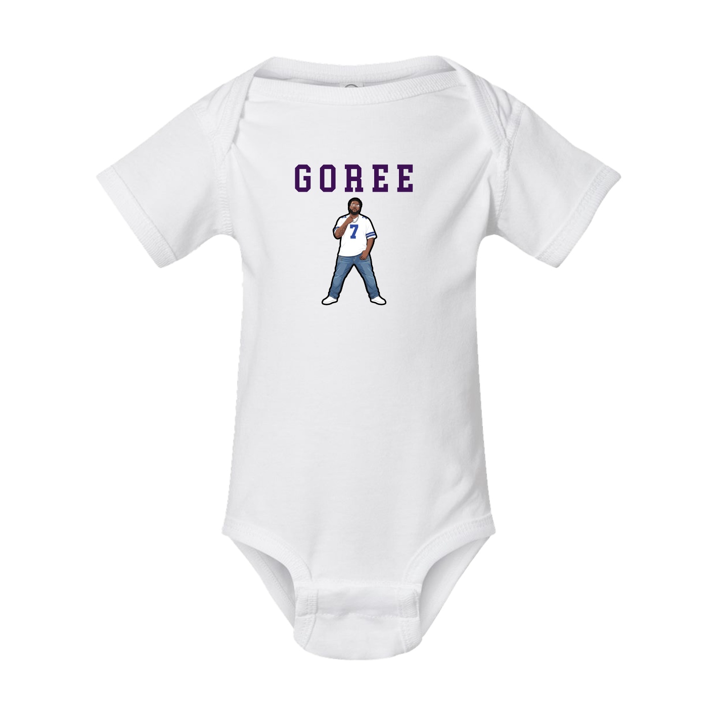 Baby Onesie — Shirsey in White