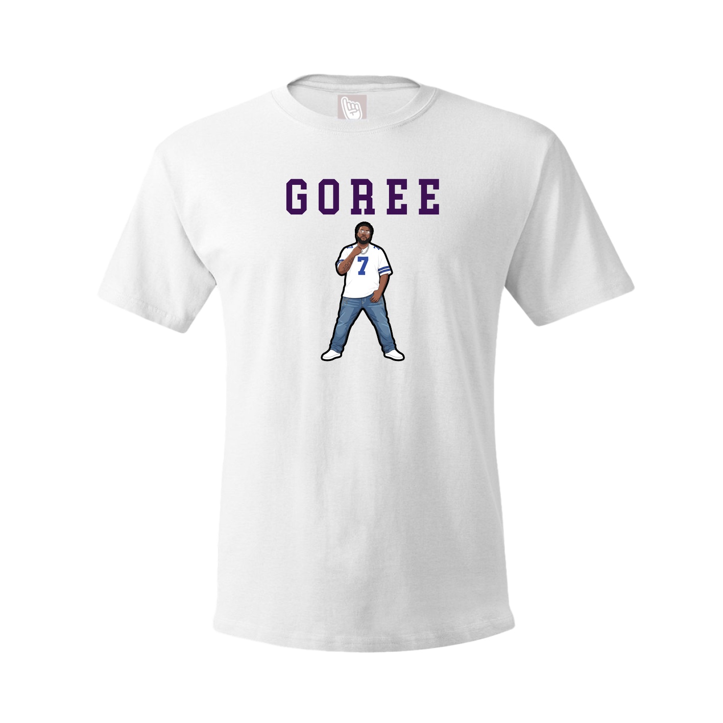 Youth Tee — Shirsey in White