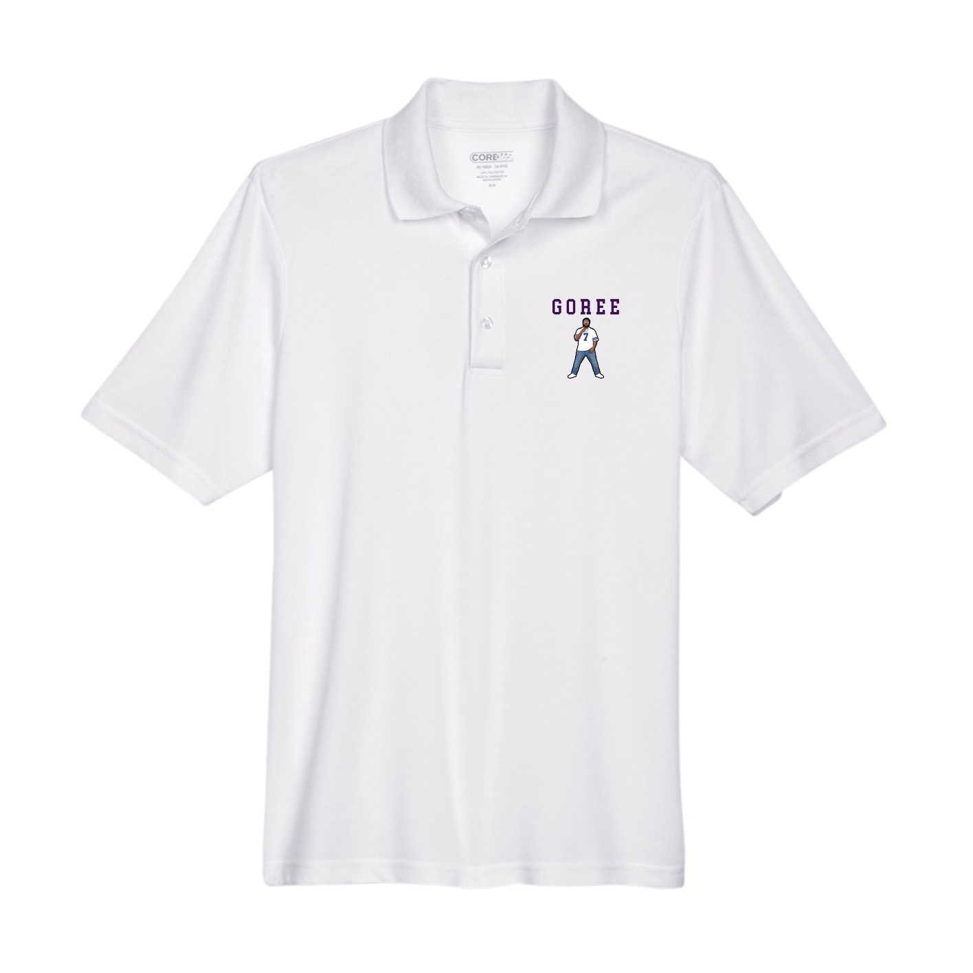 Performance Polo — Shirsey in White