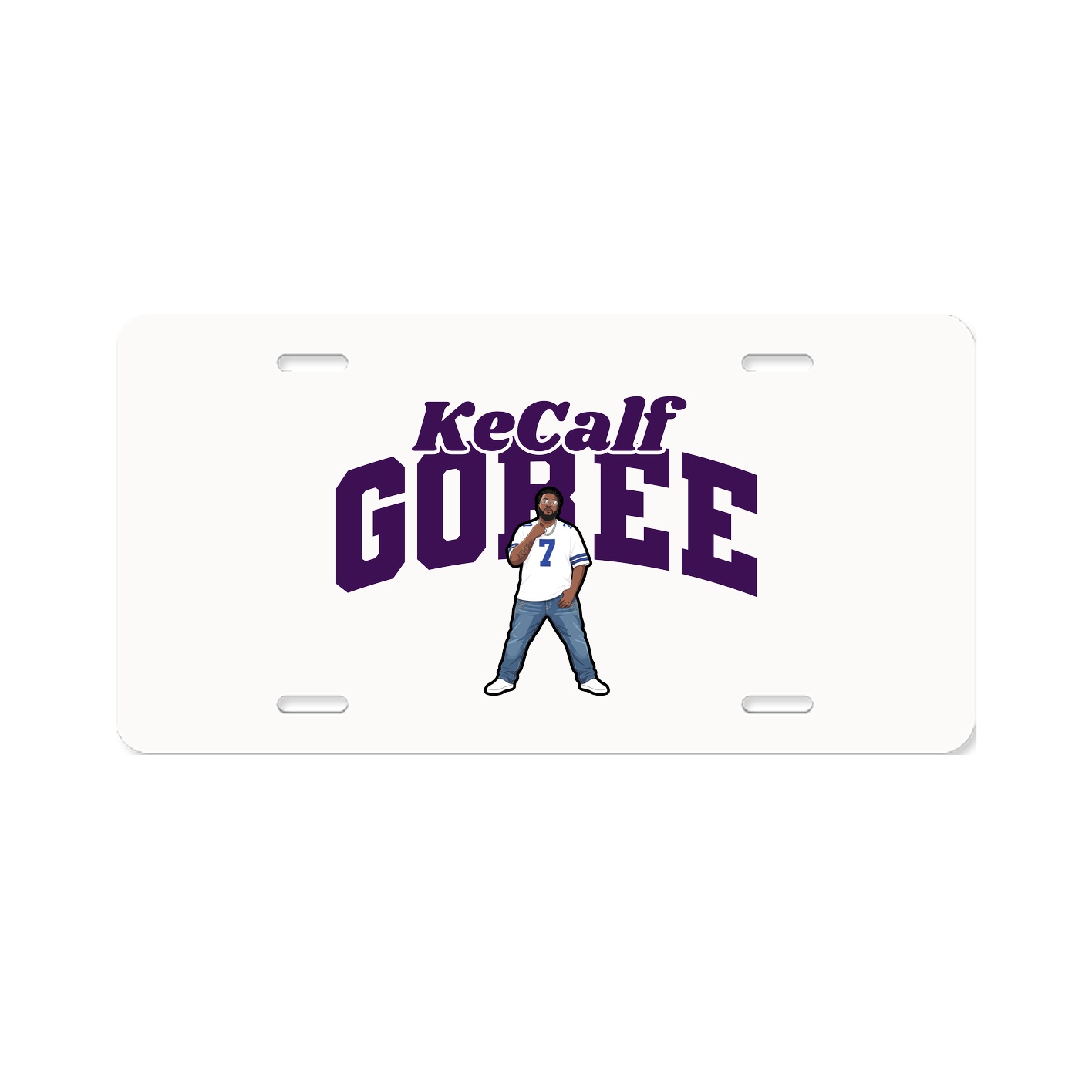 License Plate — Signature Arch in Classic
