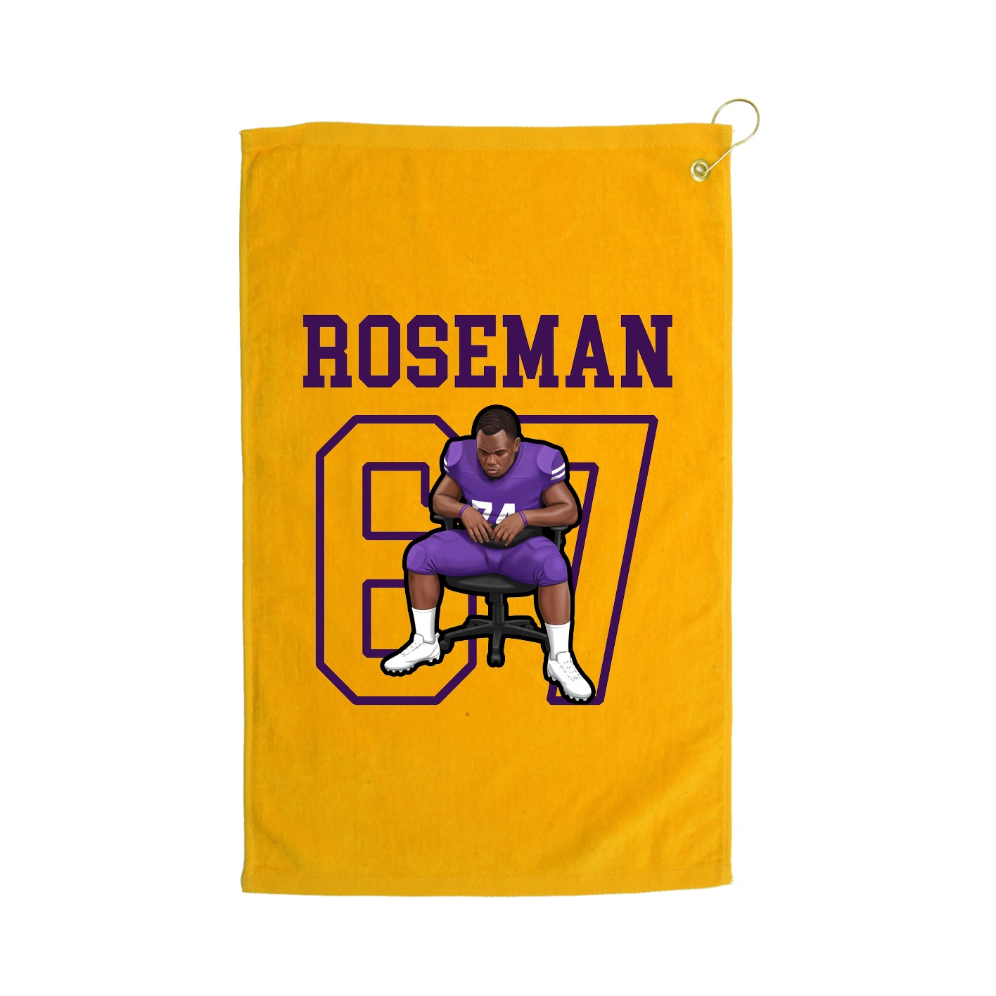 Golf Towel — Shirsey in Gold