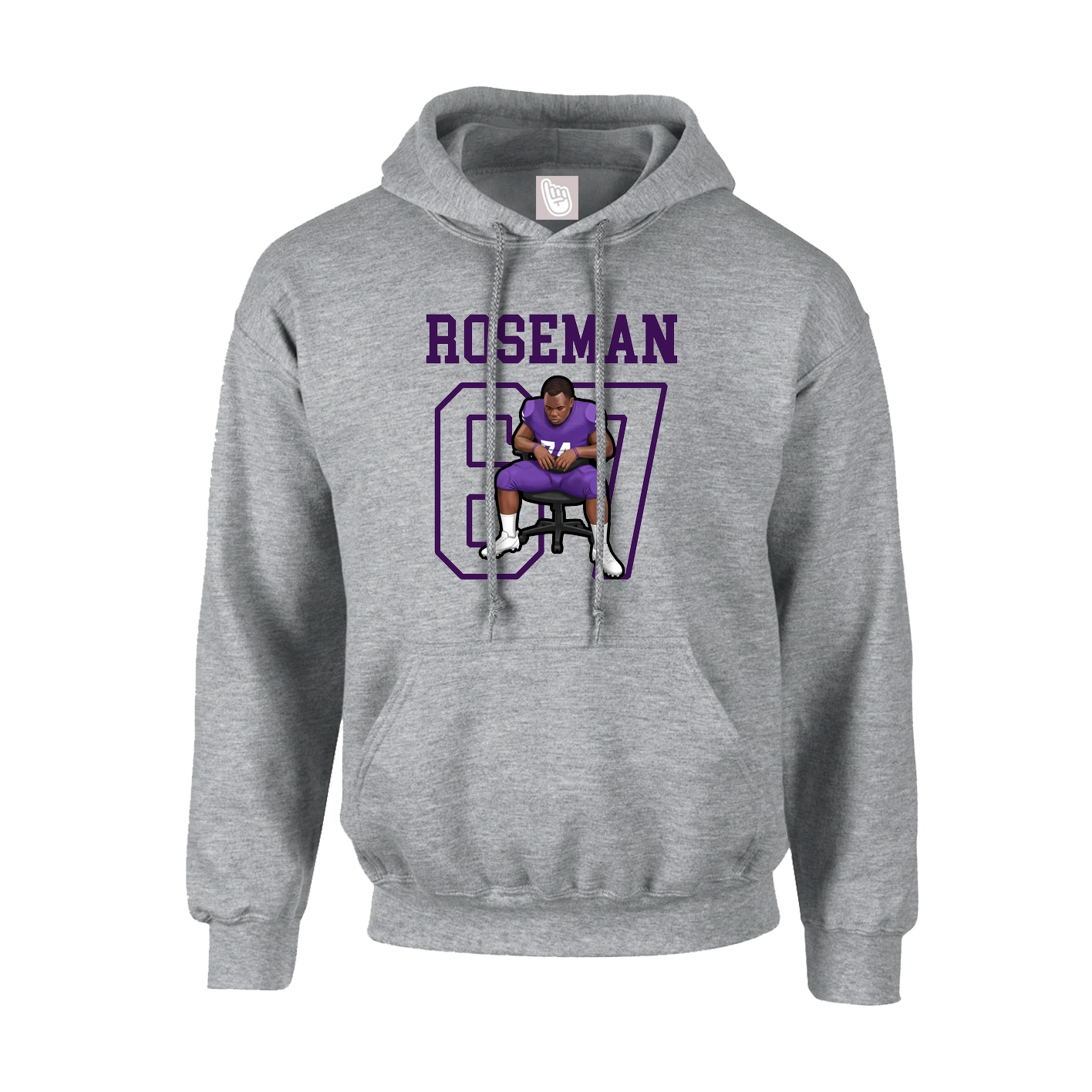 Youth Hoodie — Shirsey in Grey