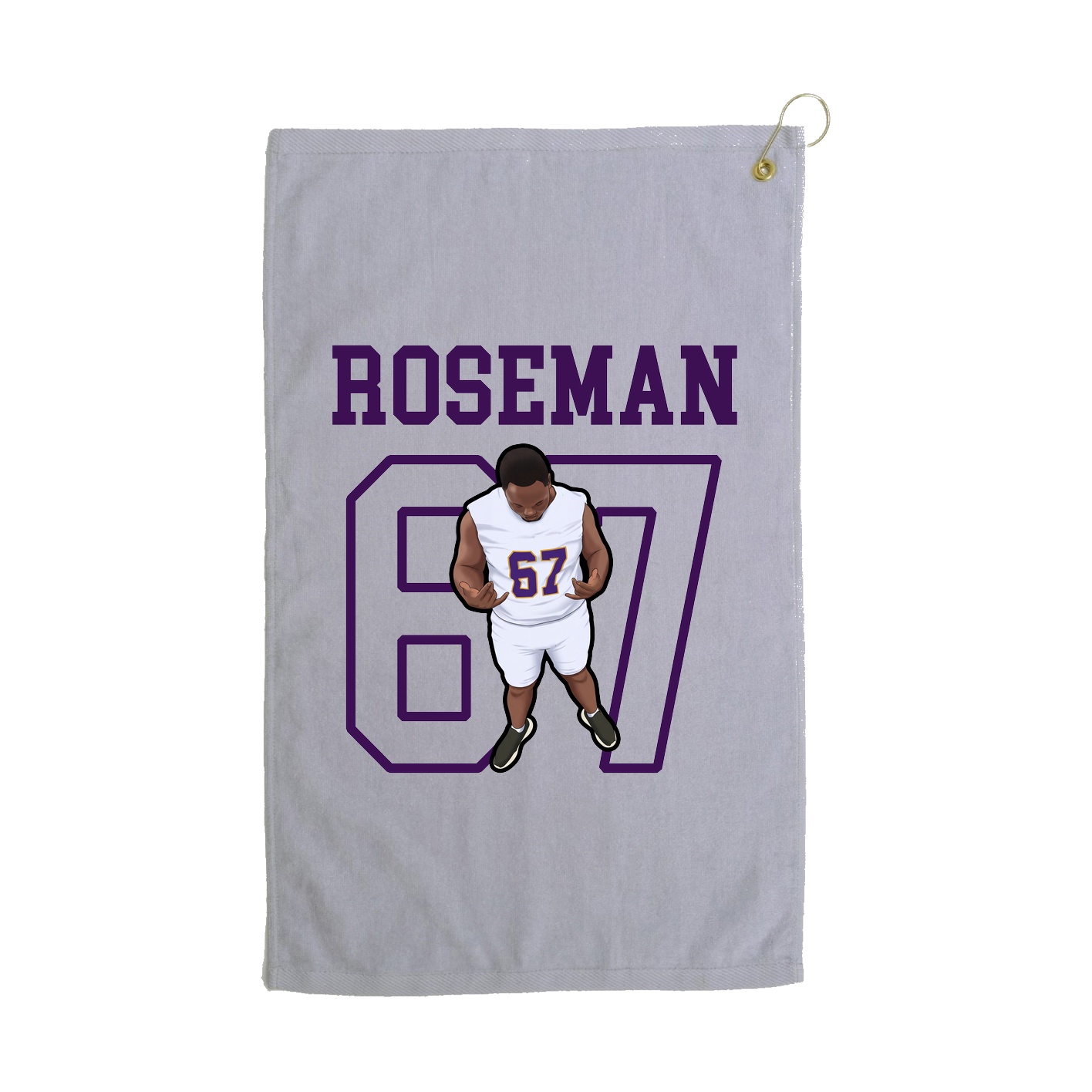 Golf Towel — Shirsey in Grey