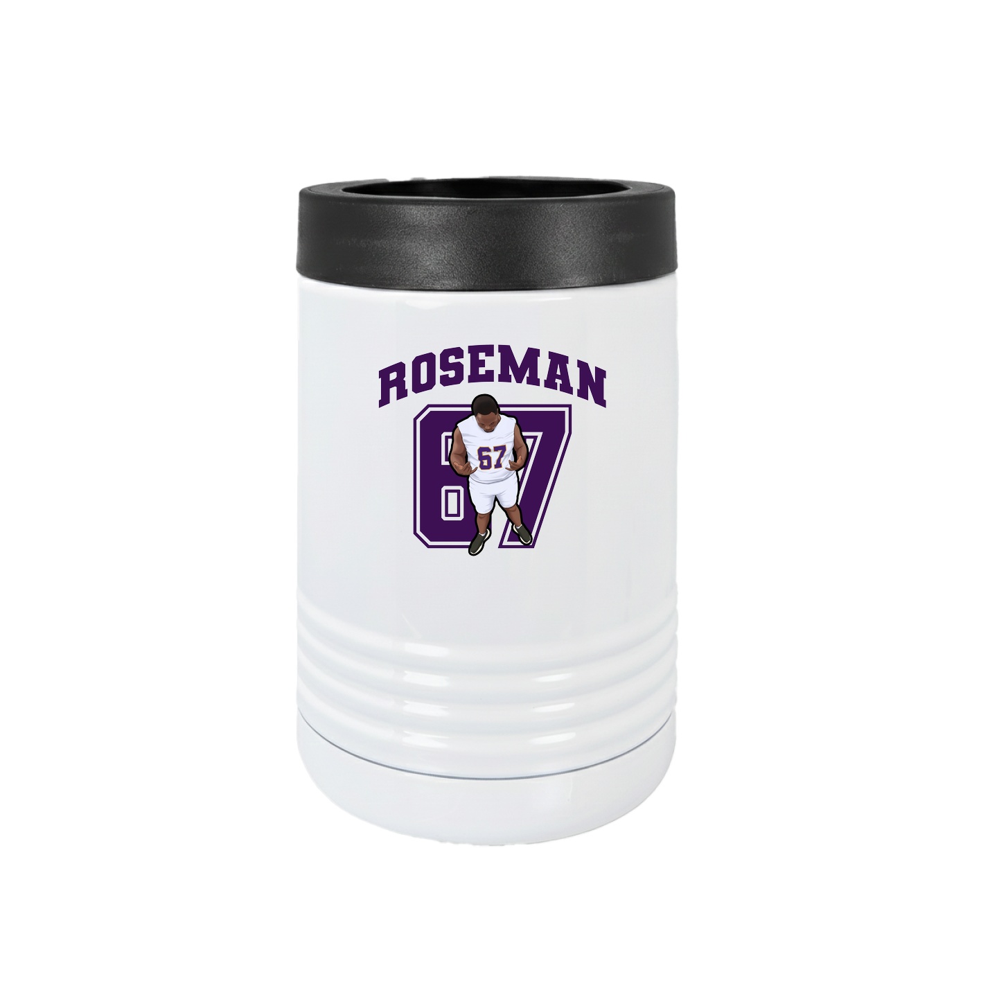 Beverage Holder — Number in White