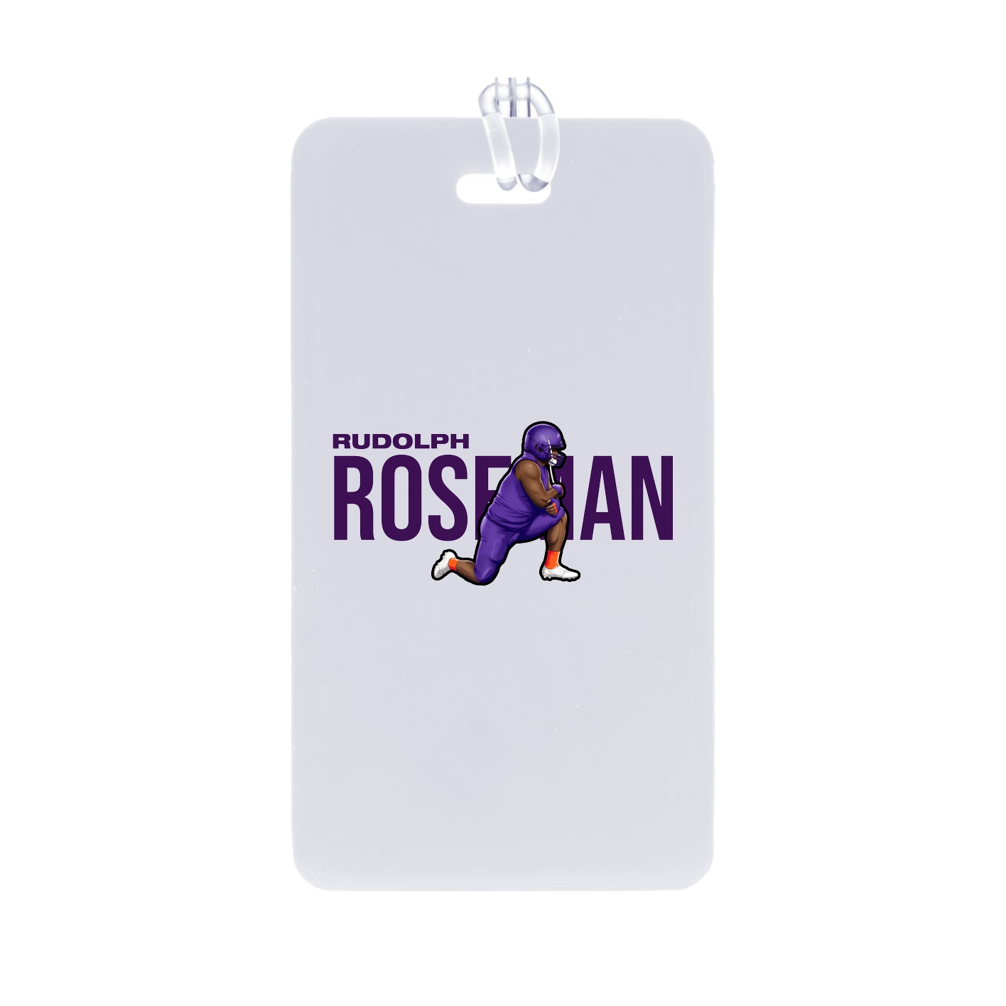 Bag Tag — Player Name in Classic