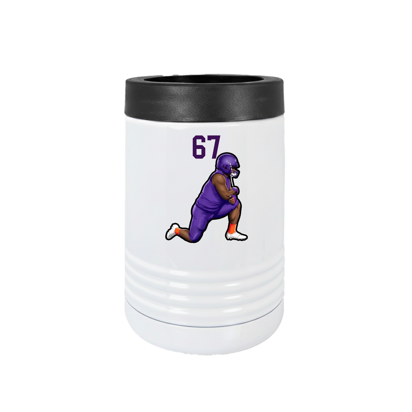 Beverage Holder — Number Top in White