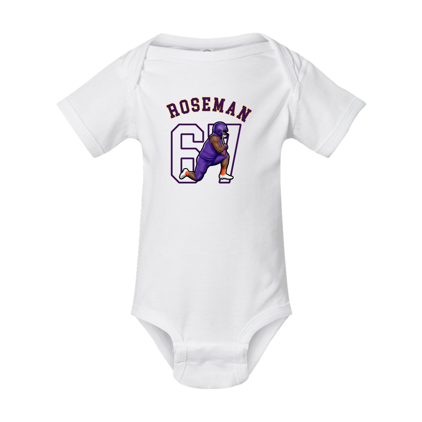 Baby Onesie — Shirsey Arch in White