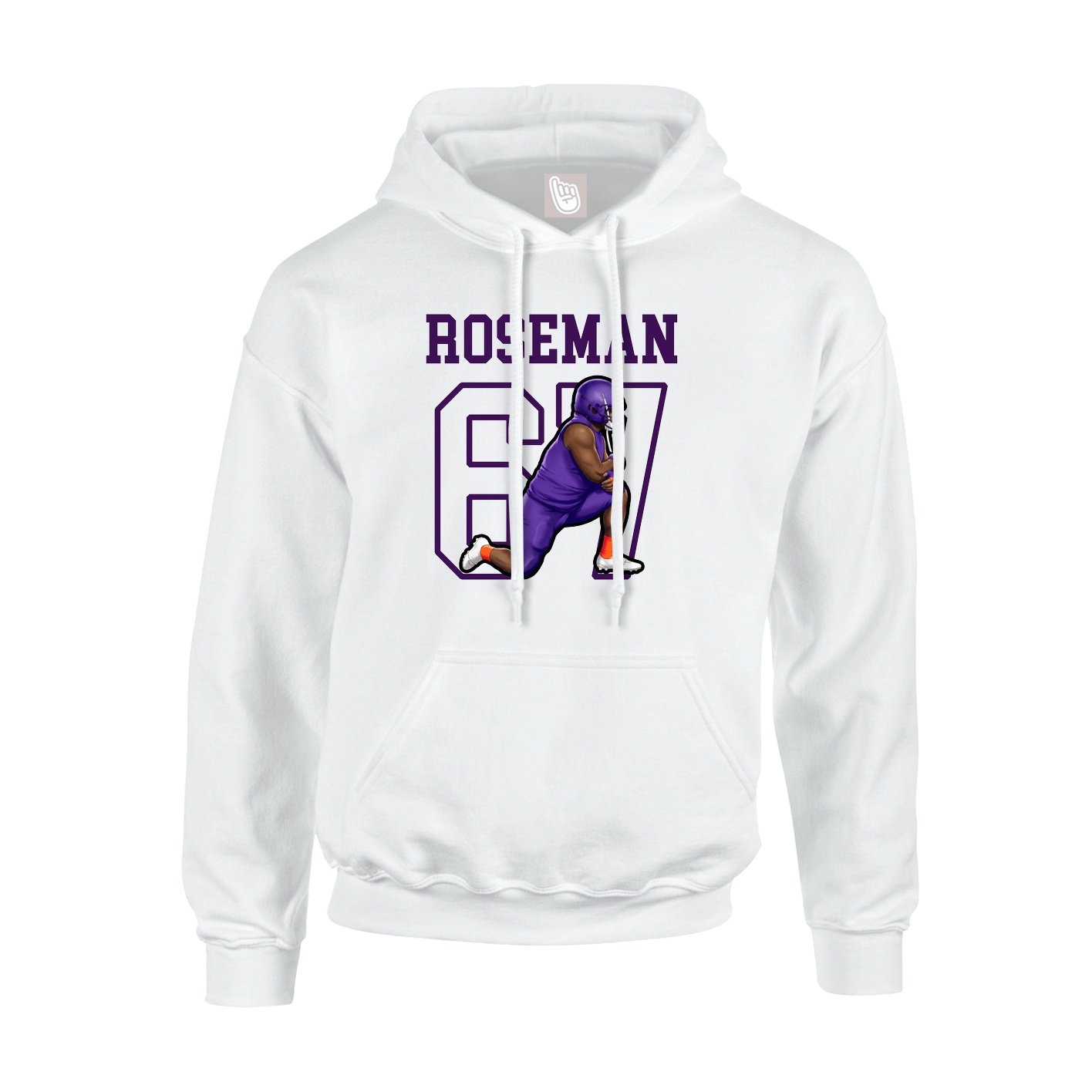 Youth Hoodie — Shirsey in White