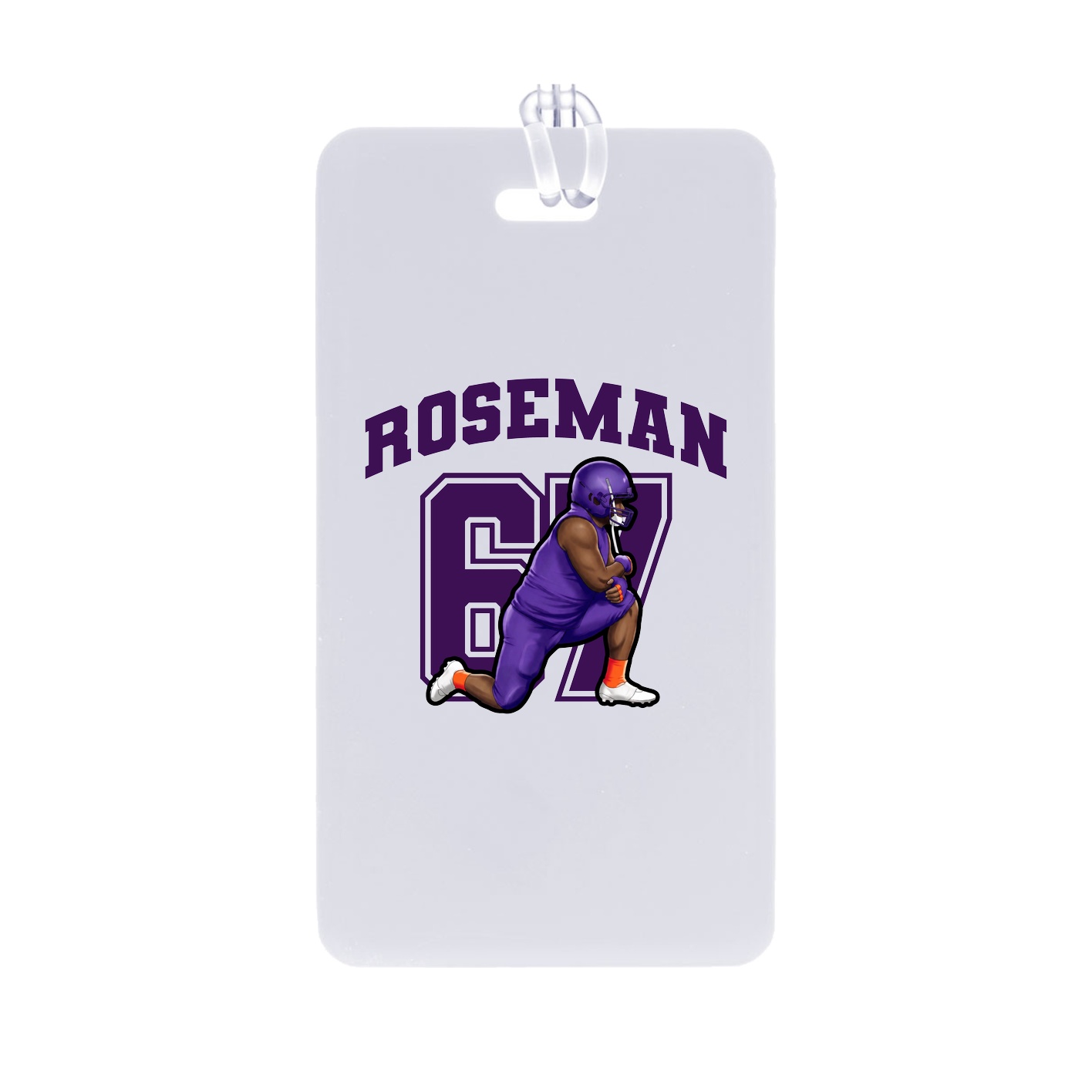 Bag Tag — Number in Classic