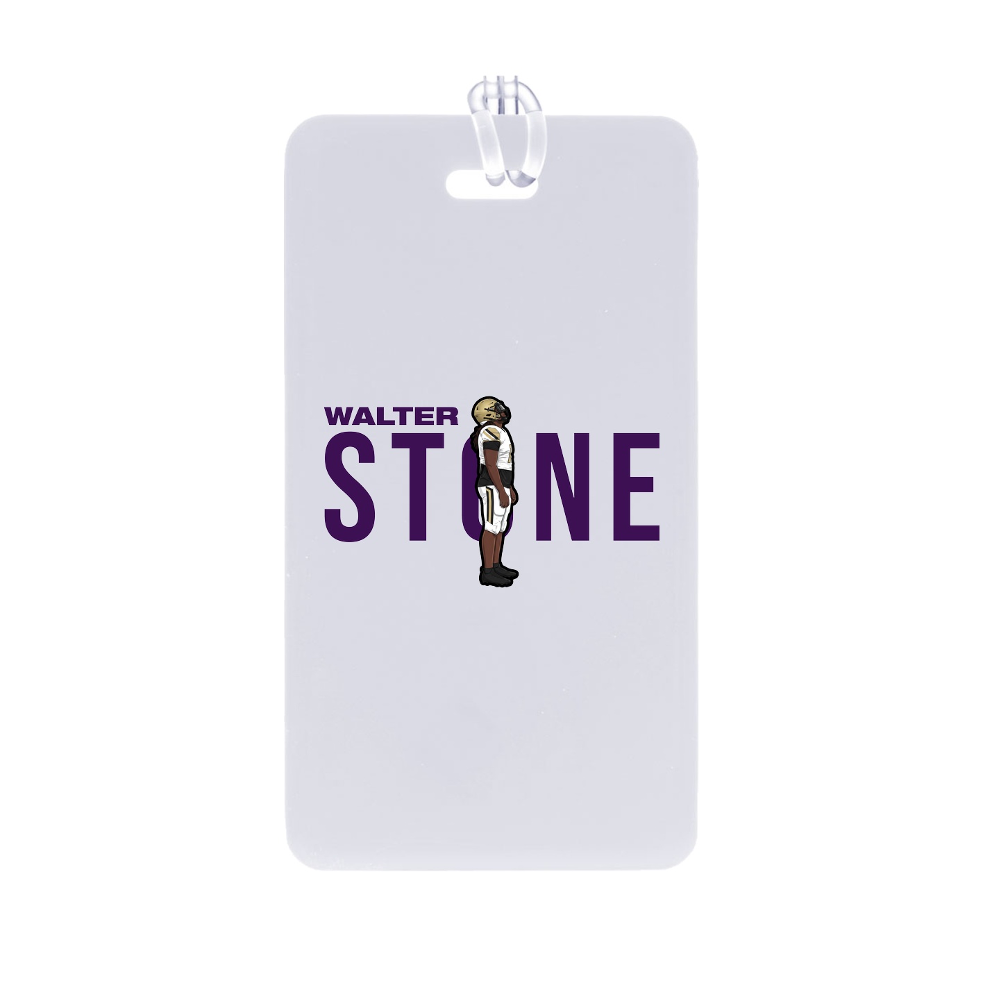 Bag Tag — Player Name in Classic