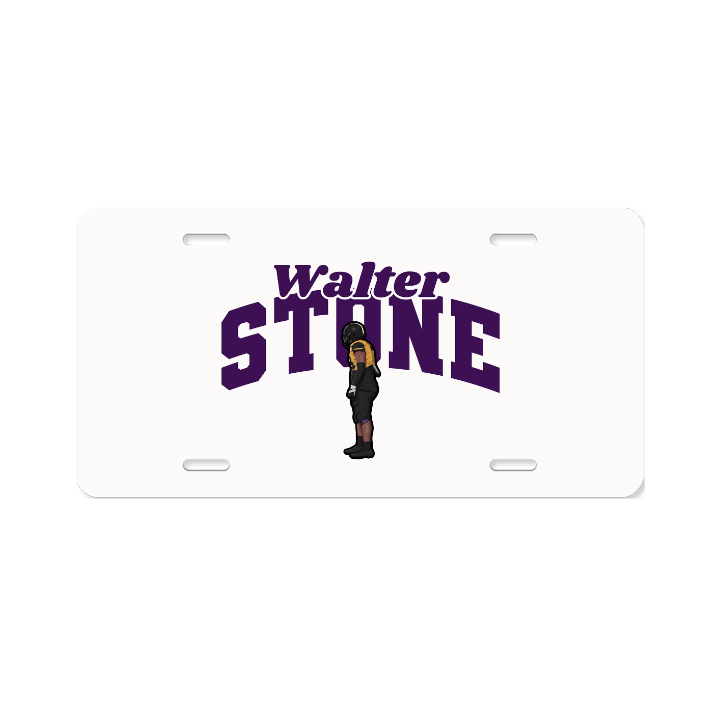 License Plate — Signature Arch in Classic