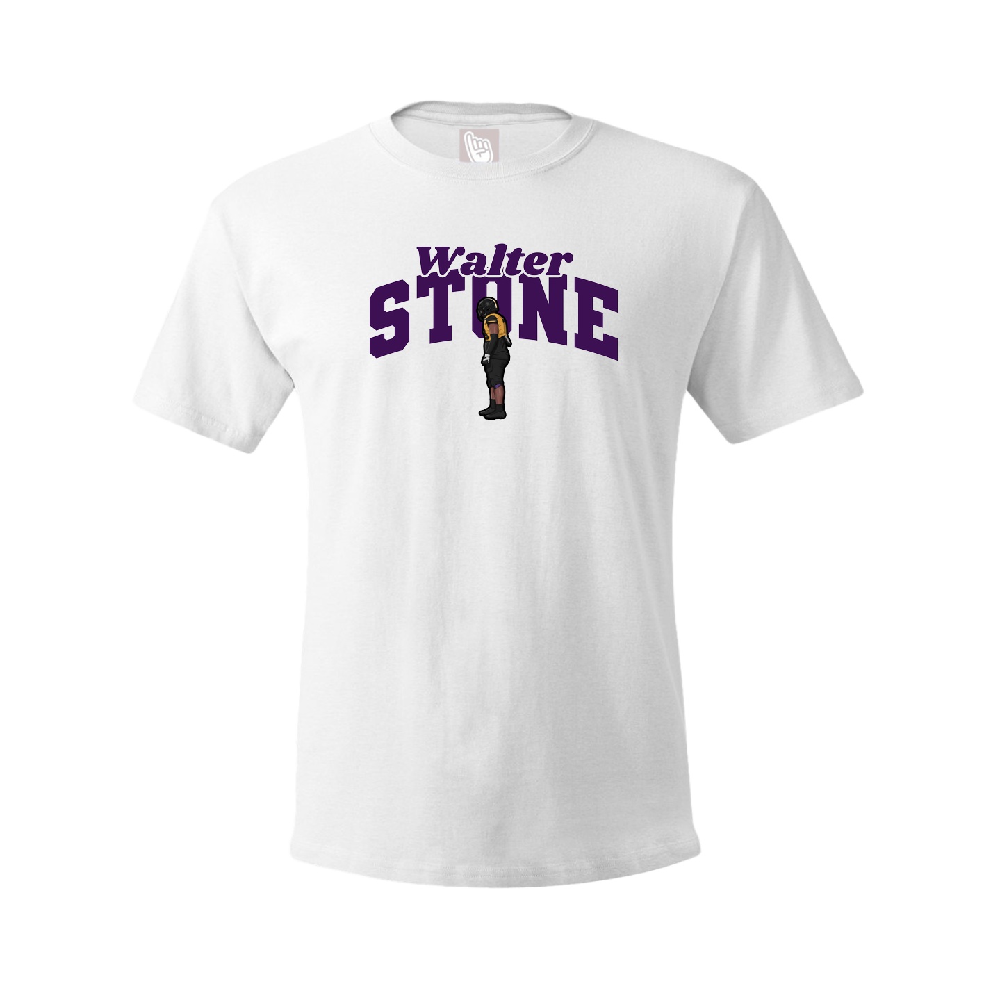 Youth Tee — Signature Arch in White
