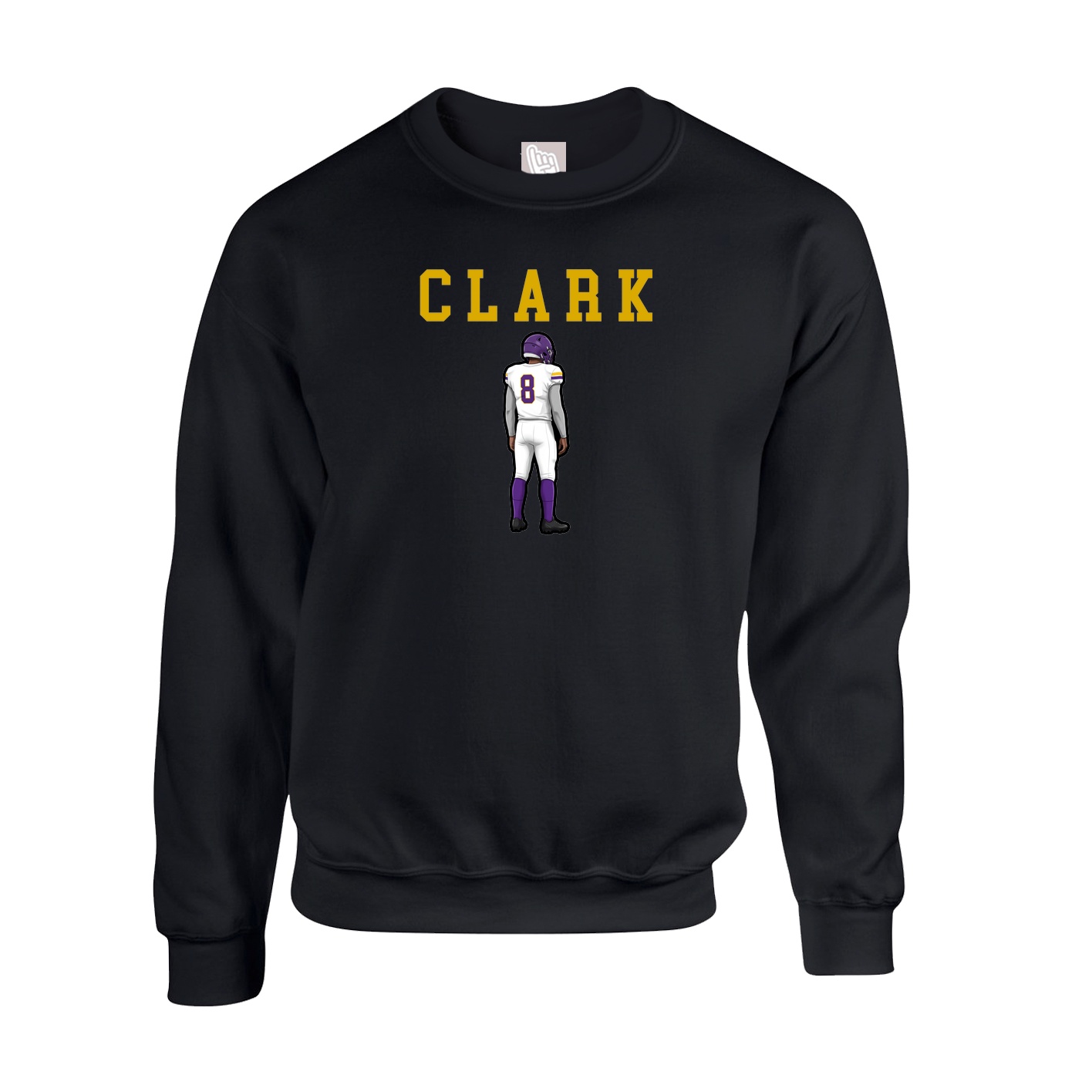 Fleece Crew — Shirsey in Black