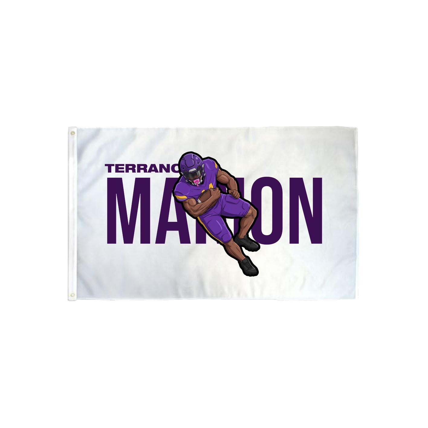 3x5 Flag — Player Name in Classic