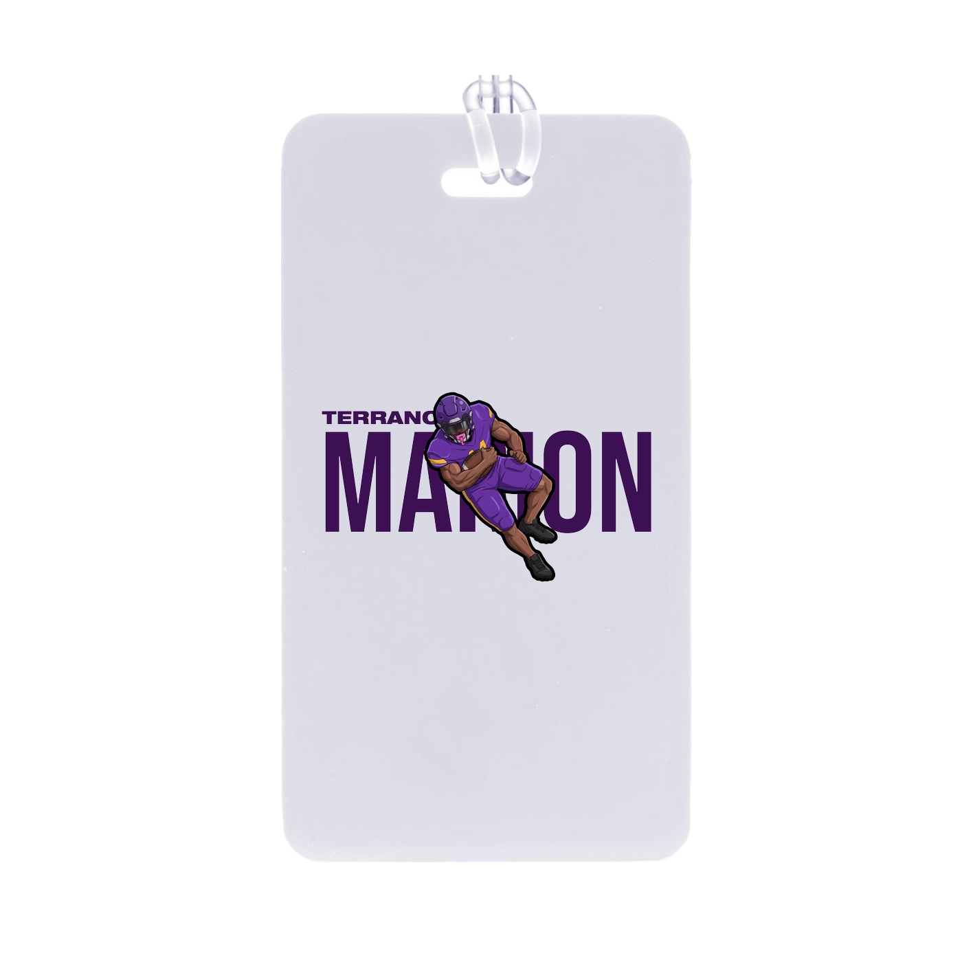 Bag Tag — Player Name in Classic