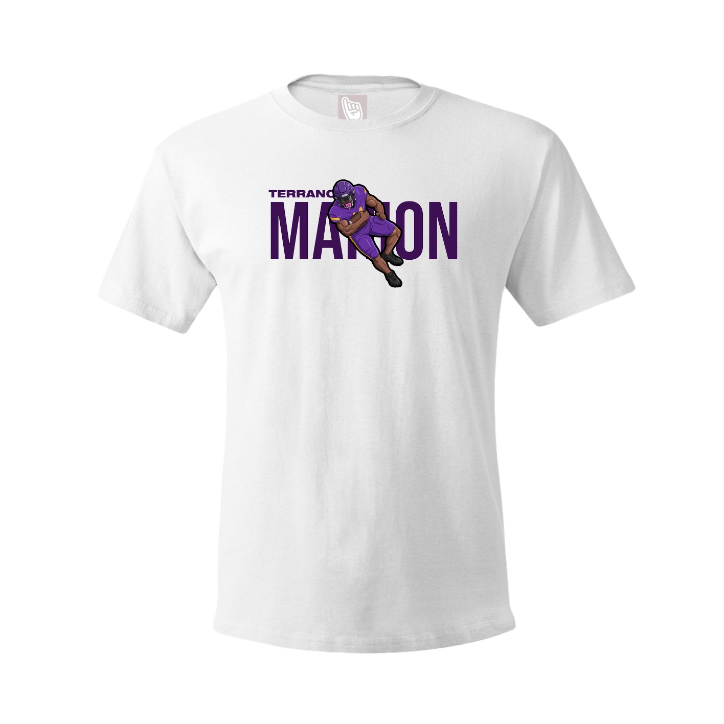 Youth Tee — Player Name in White