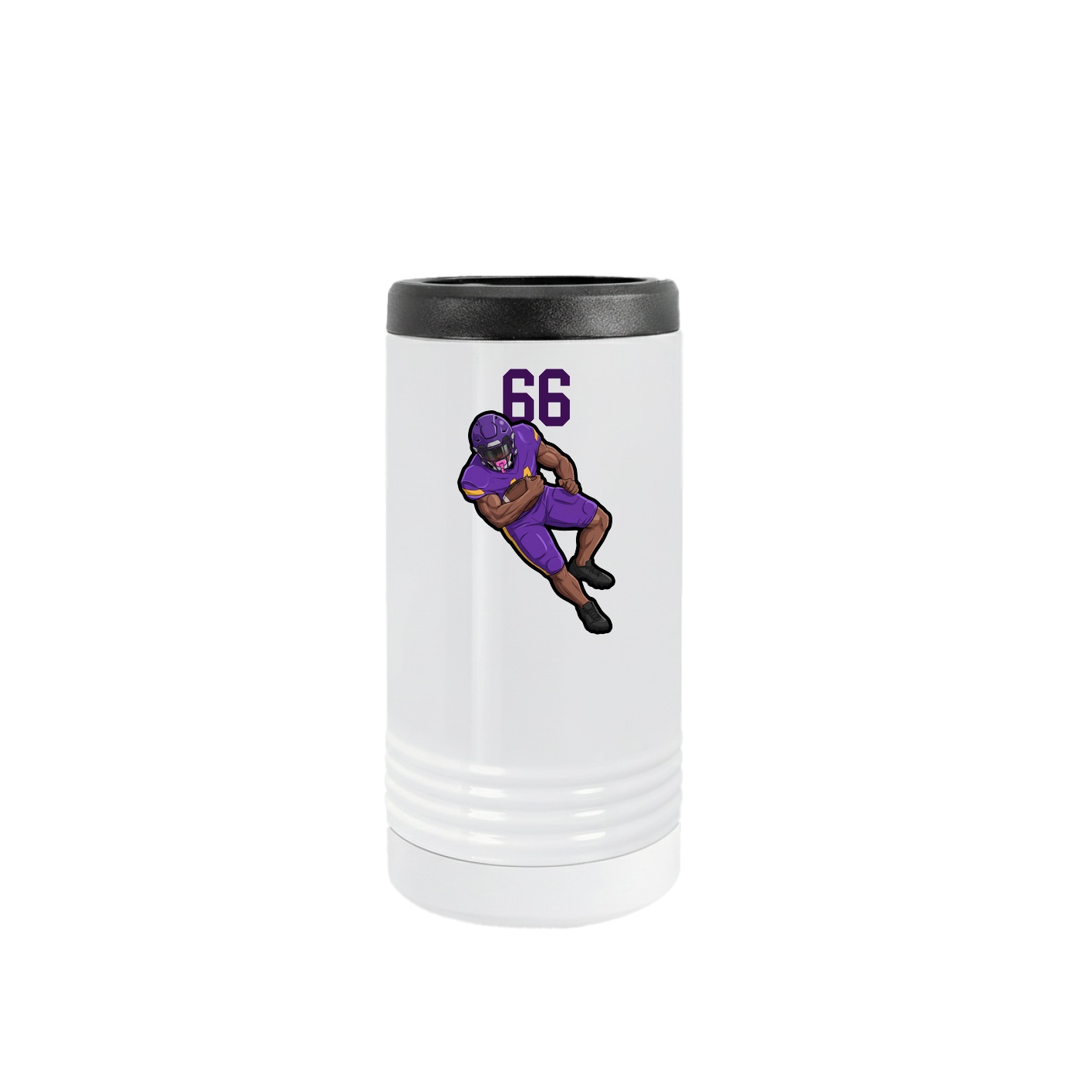 Slim Beverage Holder — Number Top in White