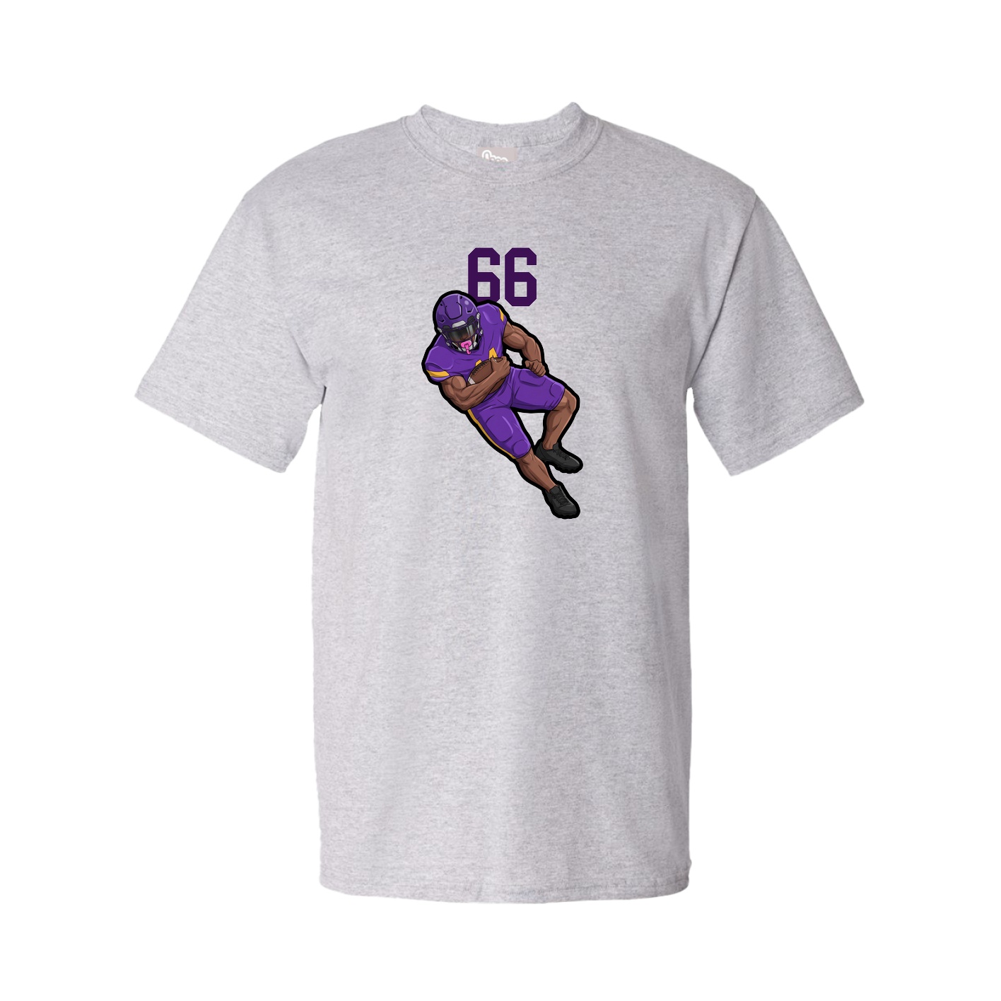 Tee — Number Top in Grey