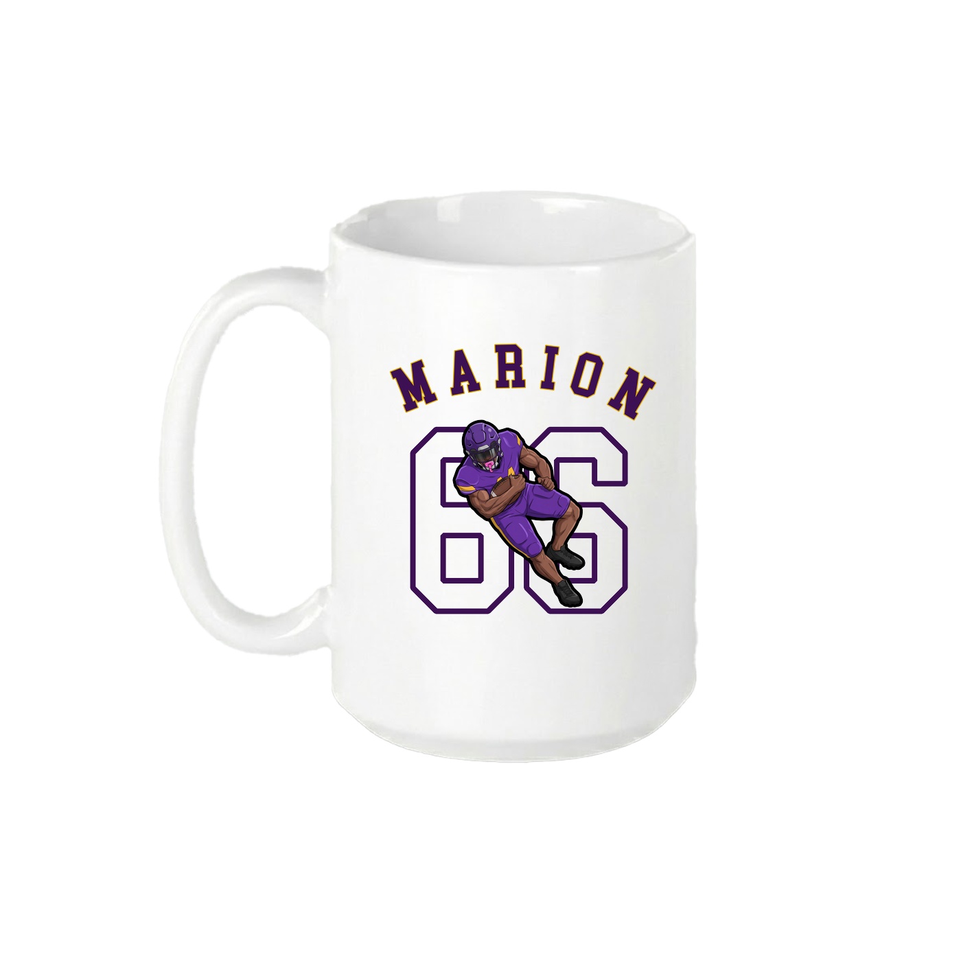 15oz Coffee Mug — Shirsey Arch in White