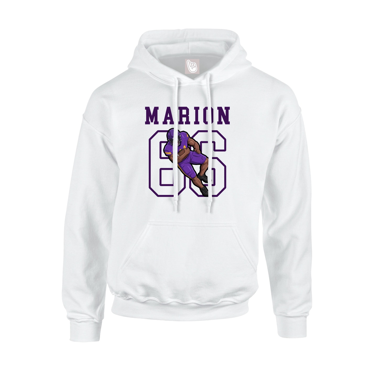 Youth Hoodie — Shirsey in White