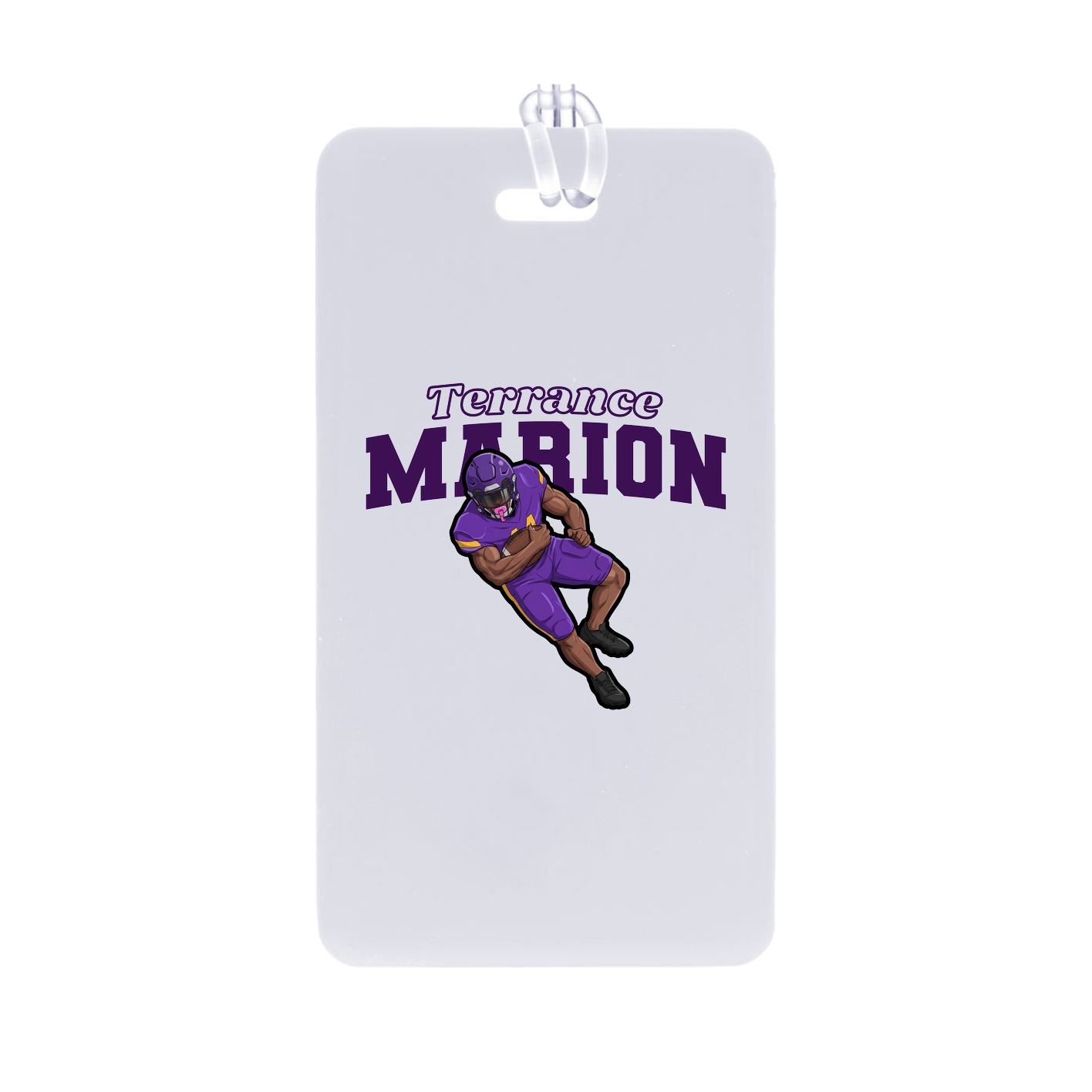 Bag Tag — Name Arch in Classic
