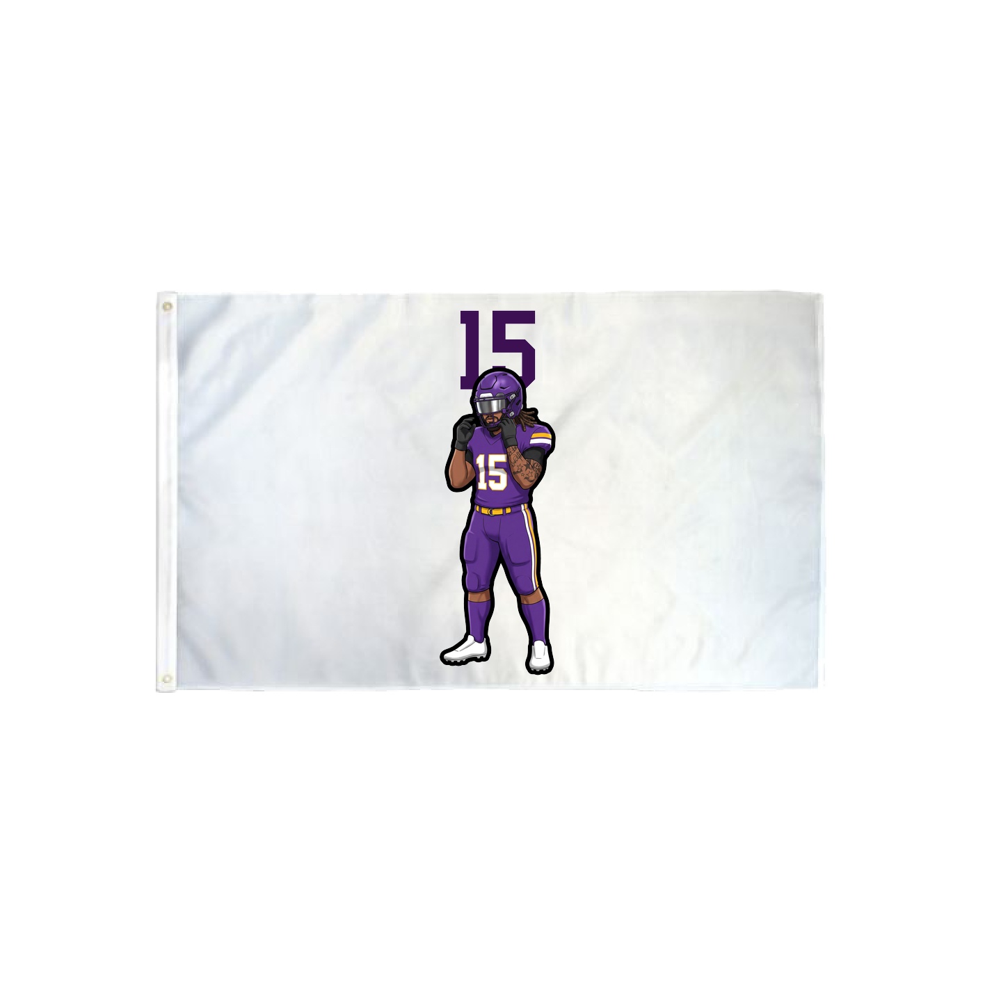 3x5 Flag — Number Top in Classic
