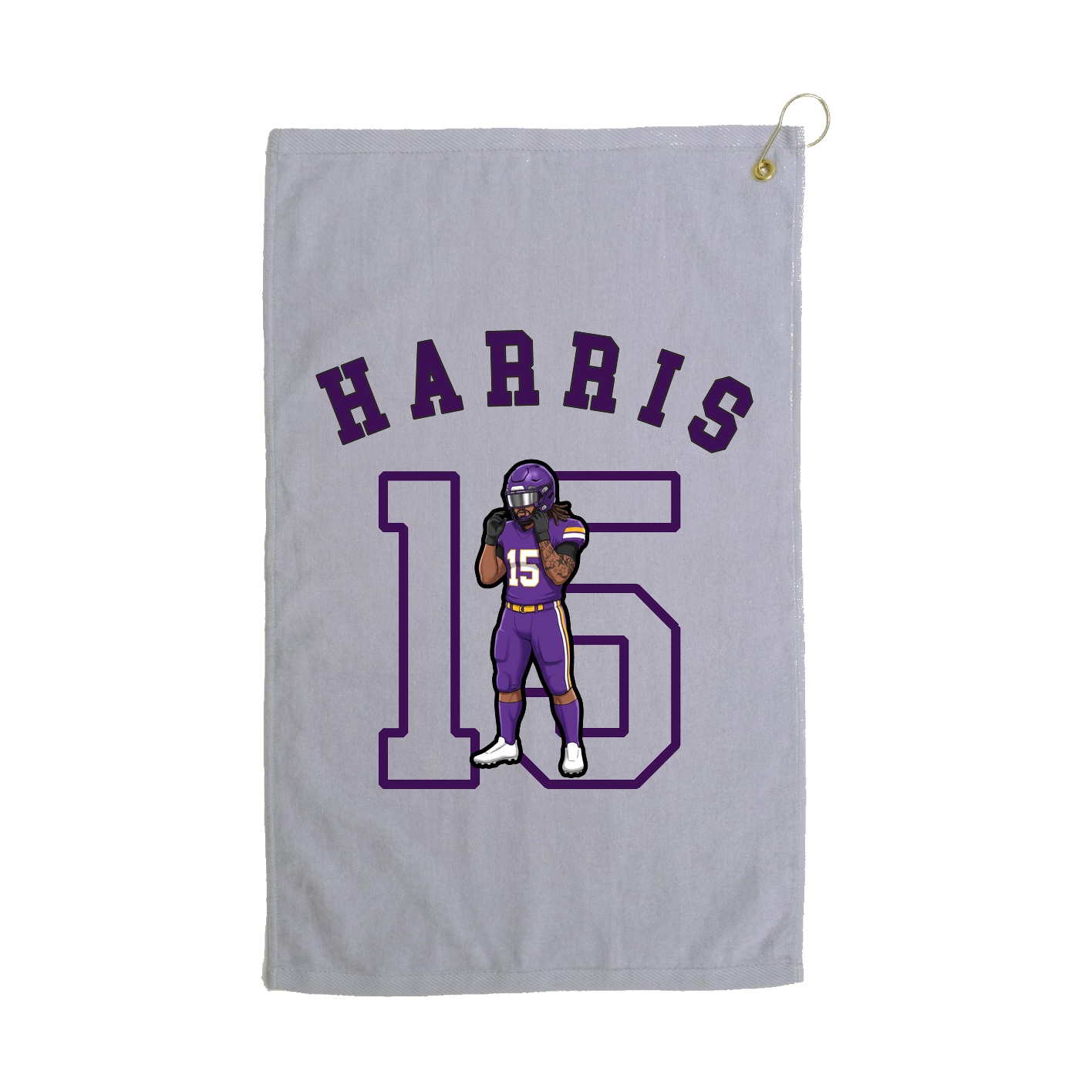 Golf Towel — Shirsey Arch in Grey