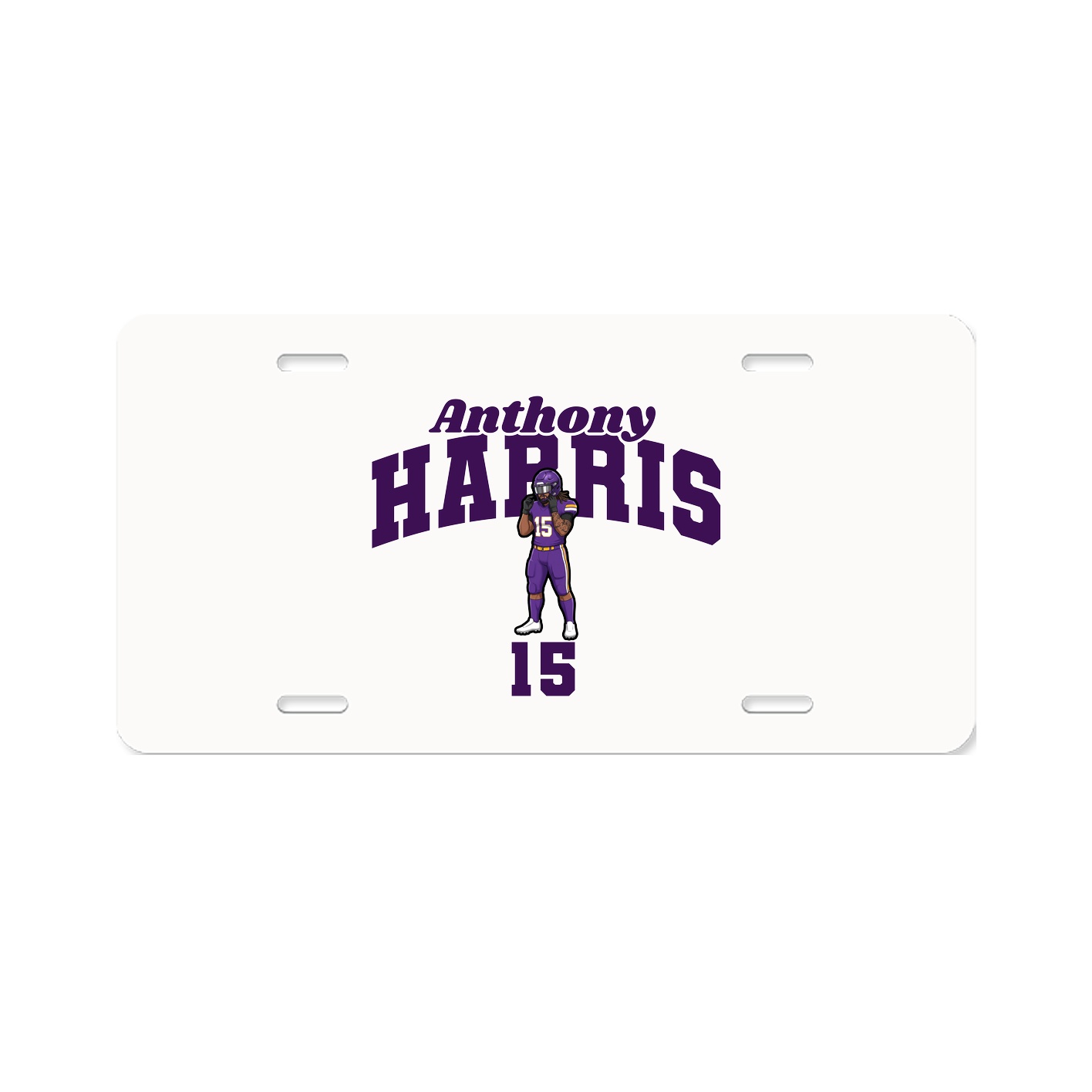License Plate — Signature Arch in Classic