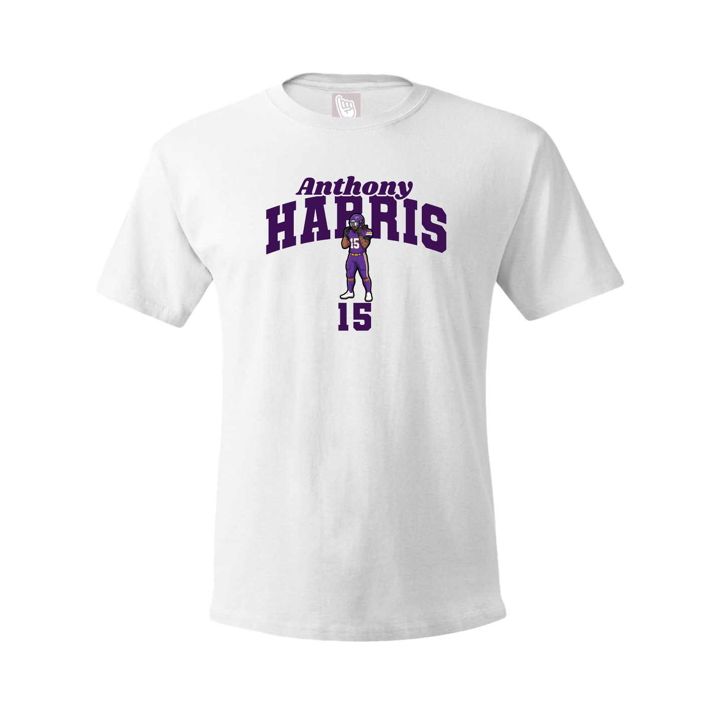 Youth Tee — Signature Arch in White