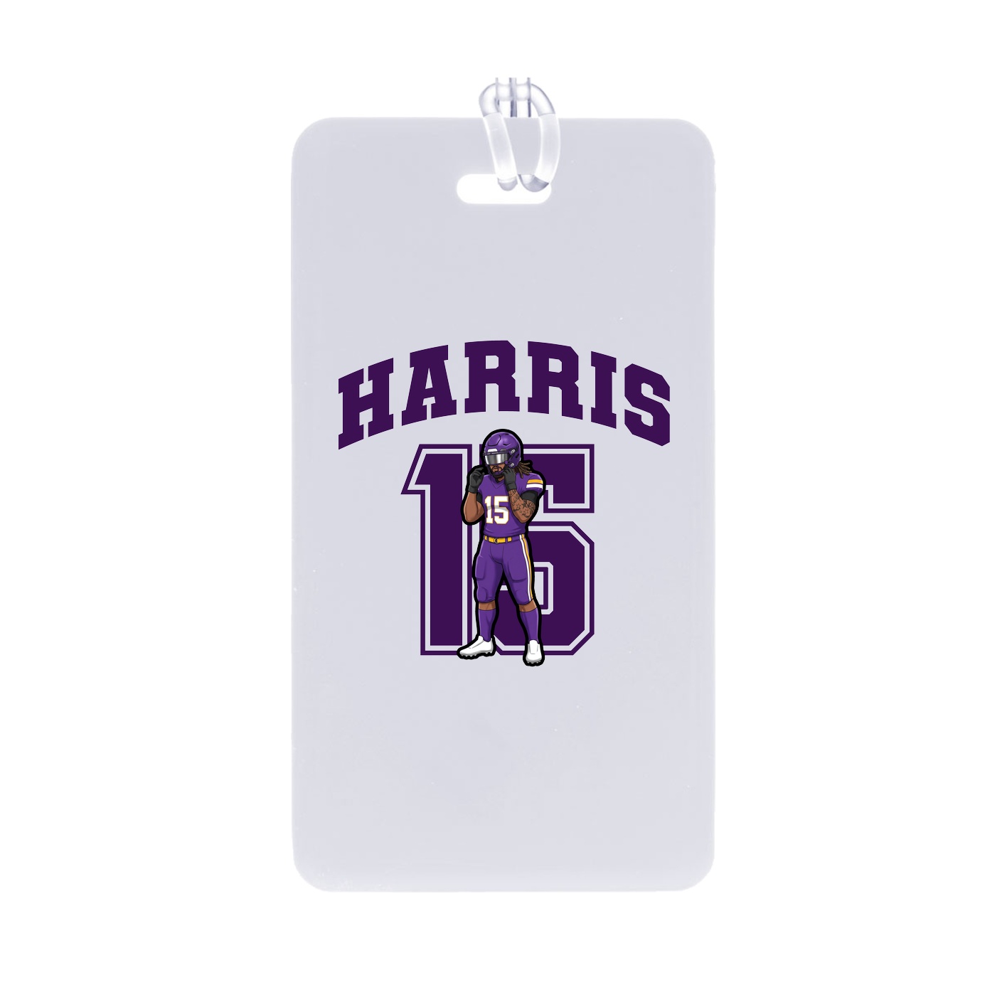 Bag Tag — Number in Classic